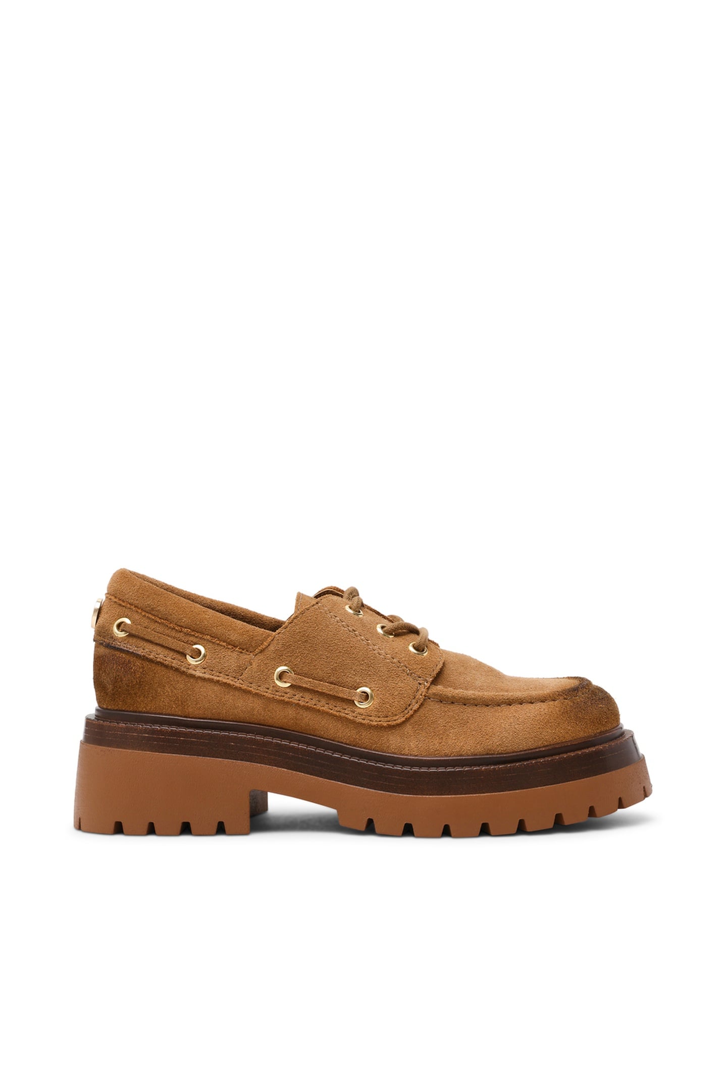 DETROIT FLAT SHOES TAUPE SUEDE 1