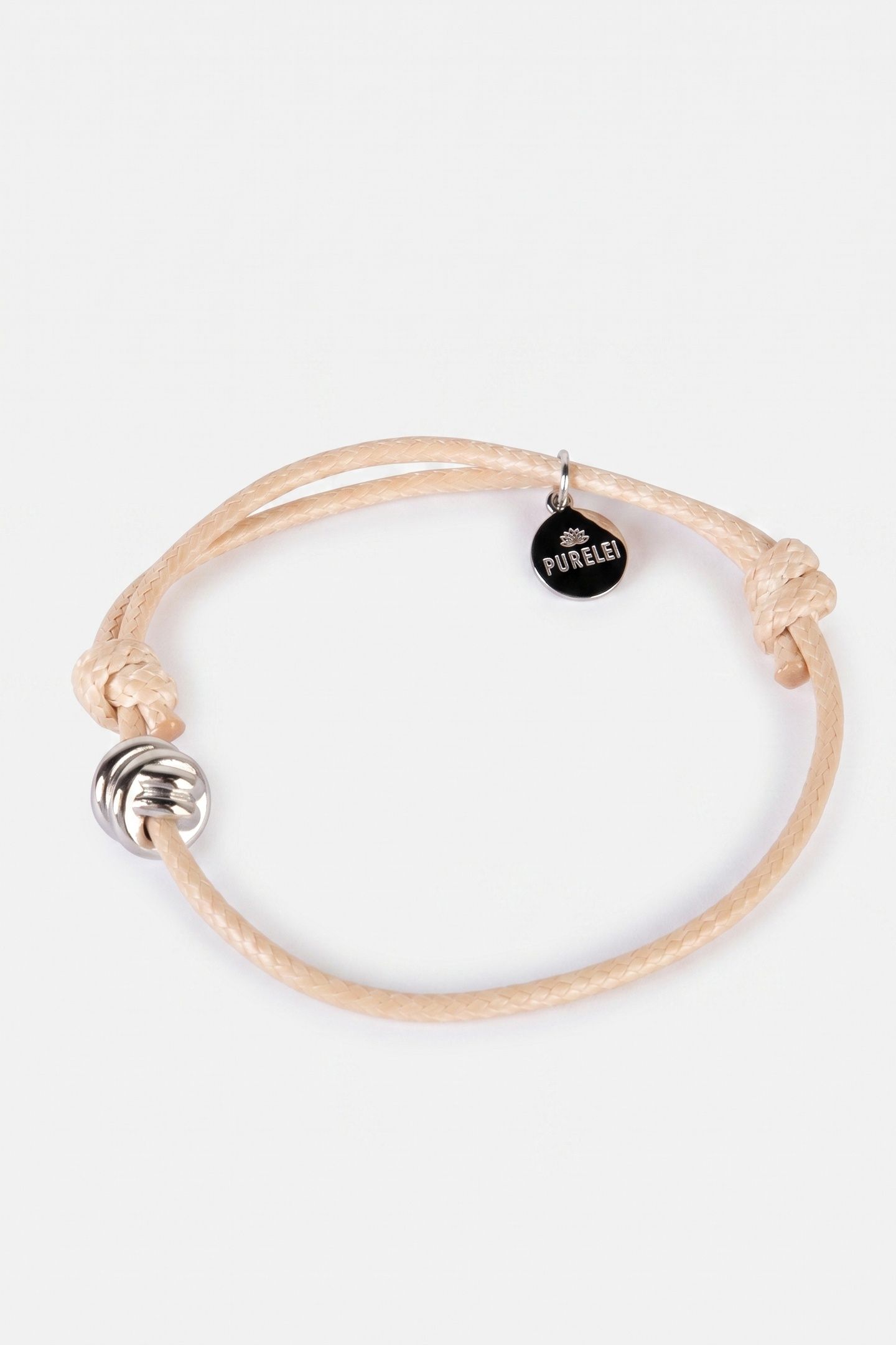 KNOT ARMBAND SILVER 2