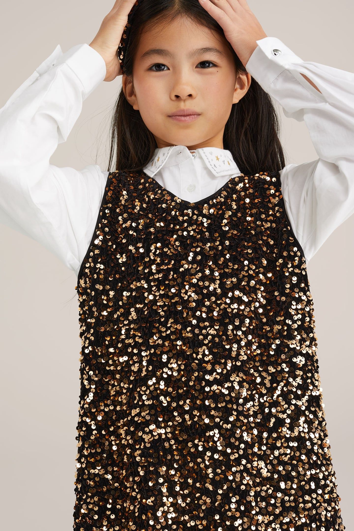 DRESS SHORT GOLD 3