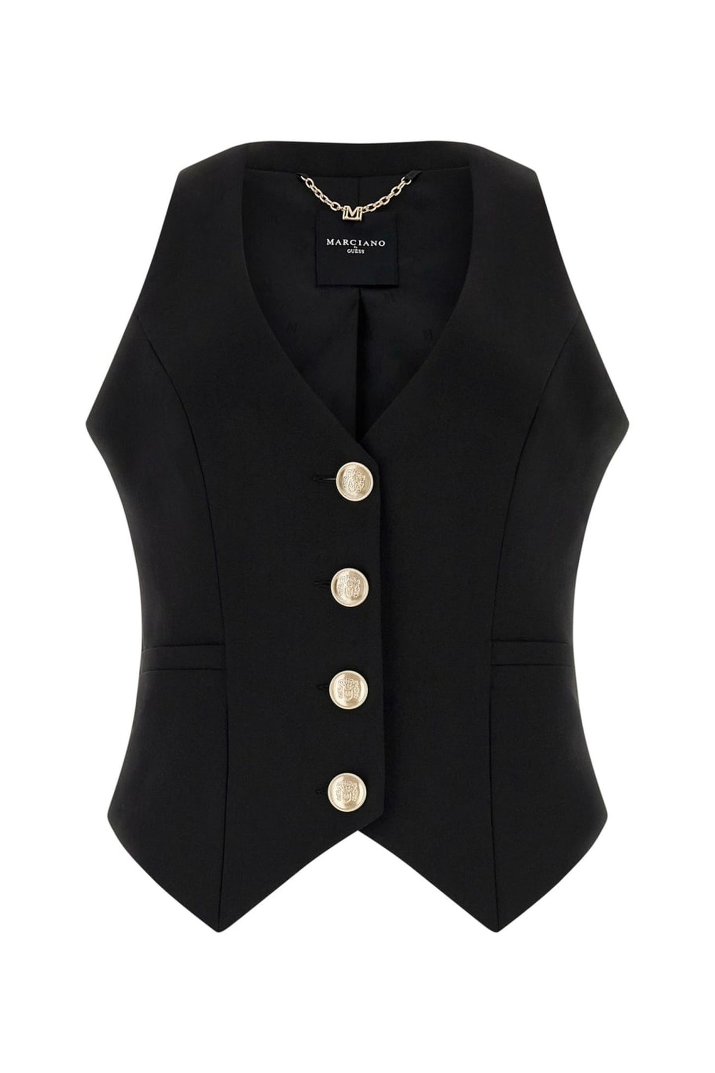 CELIA VEST JET BLACK A996 4