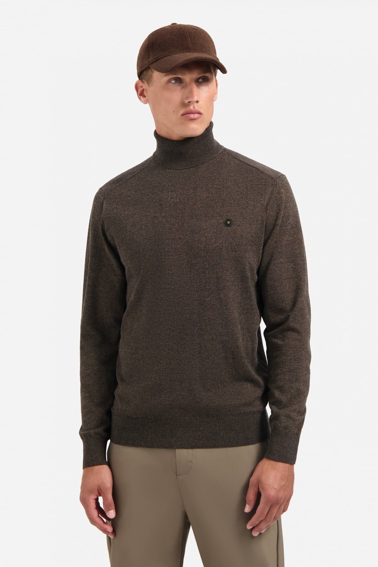 PULLOVER ROLL NECK BLACK 1