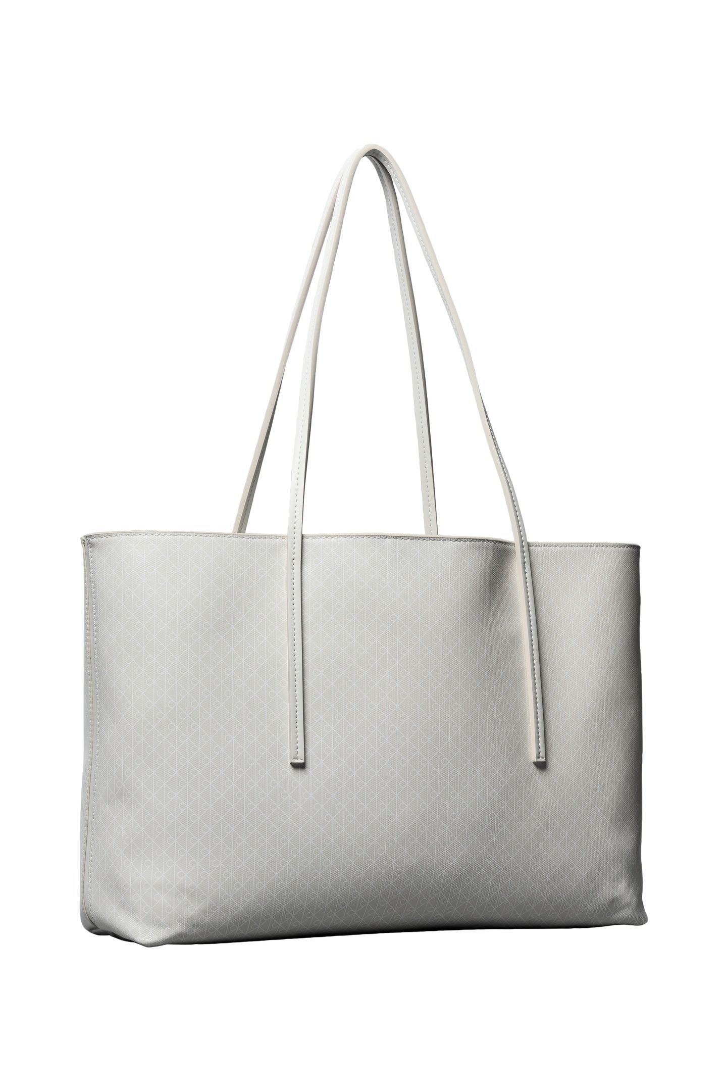 EMBLEM ALL-OVER PRINT TOTE BAG WITH POUCH LILY WHITE 3