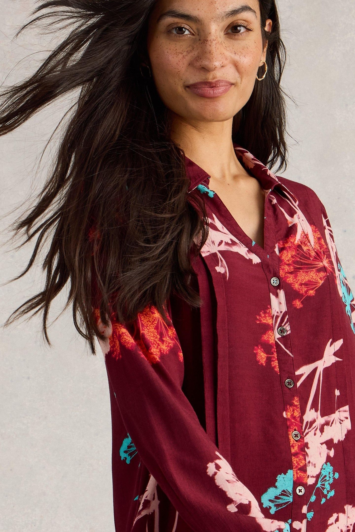 FRANKIE DRESS RED PRINT 5