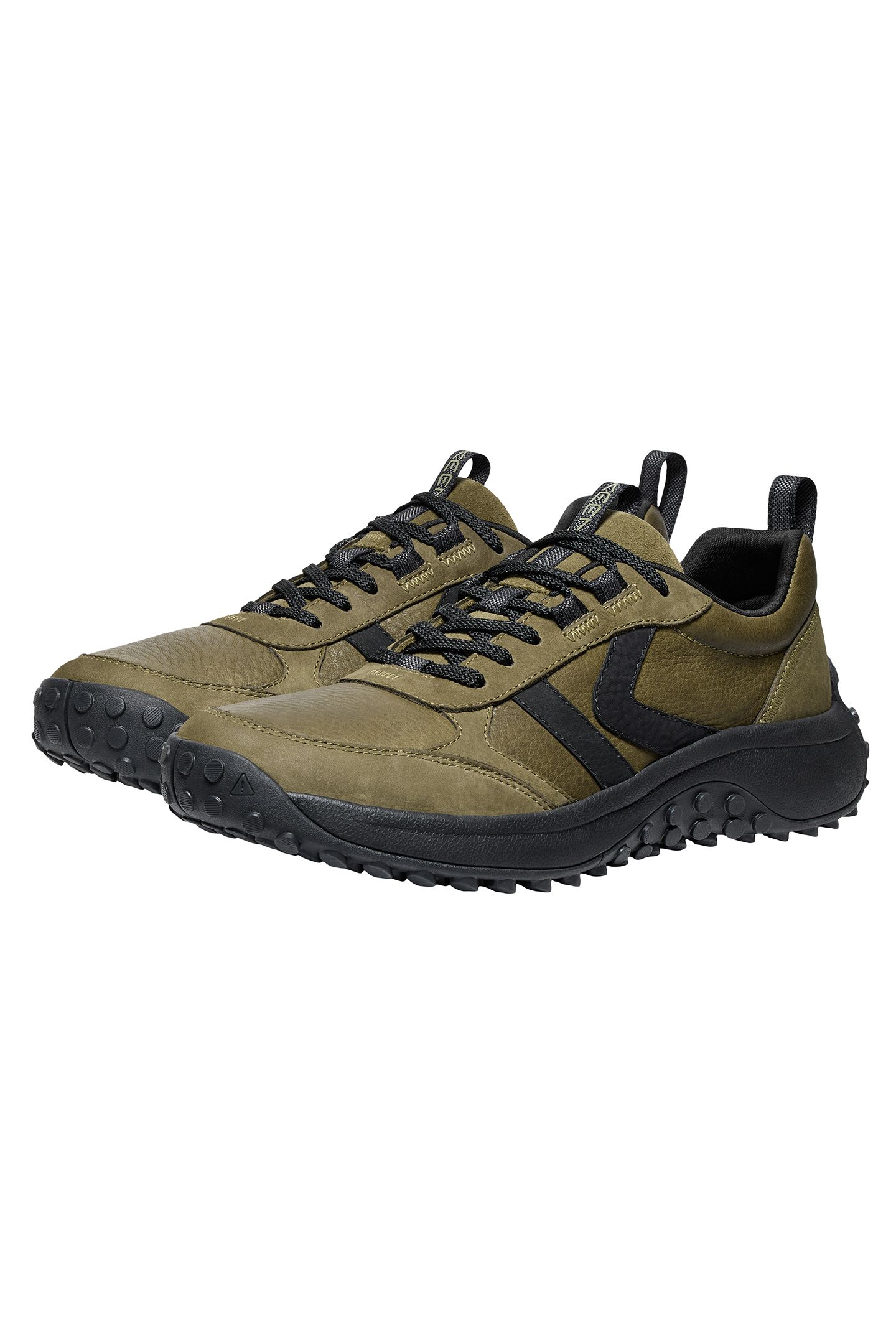 KS86 LEATHER DARK OLIVE/BLACK 4