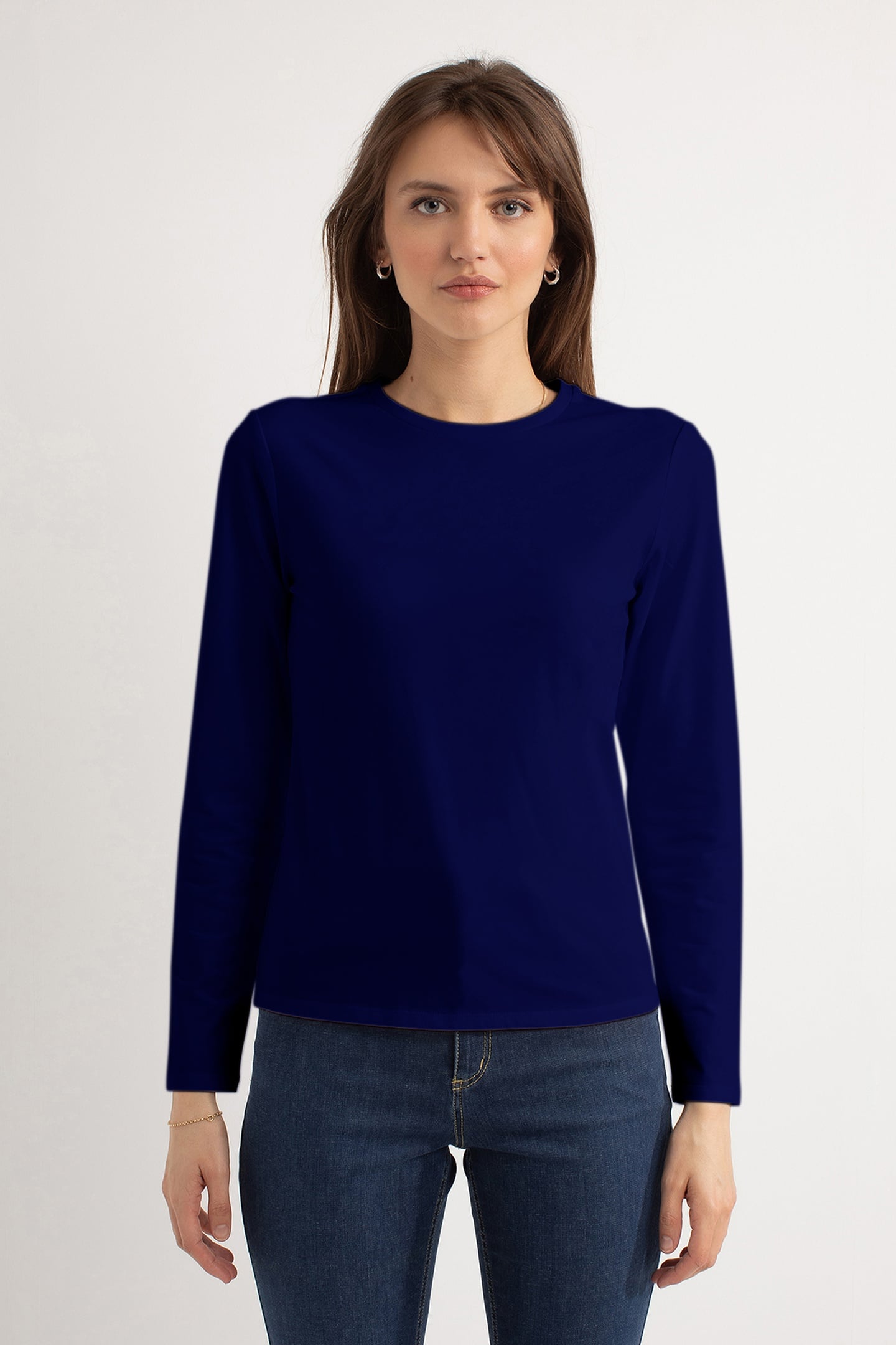 HAILEY LS T-SHIRT NAVY 1