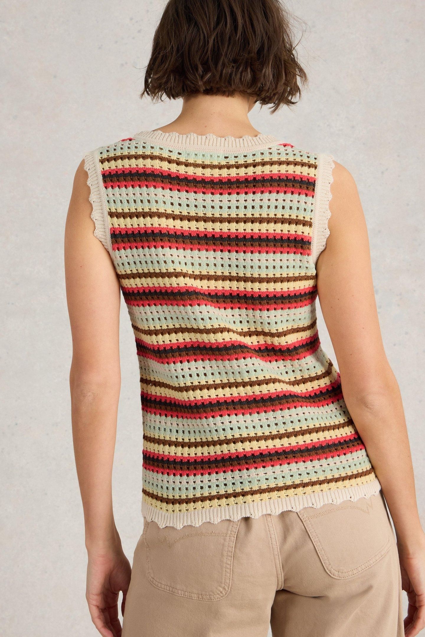 SUNNY STRIPE TANK NATURAL MULTI 3