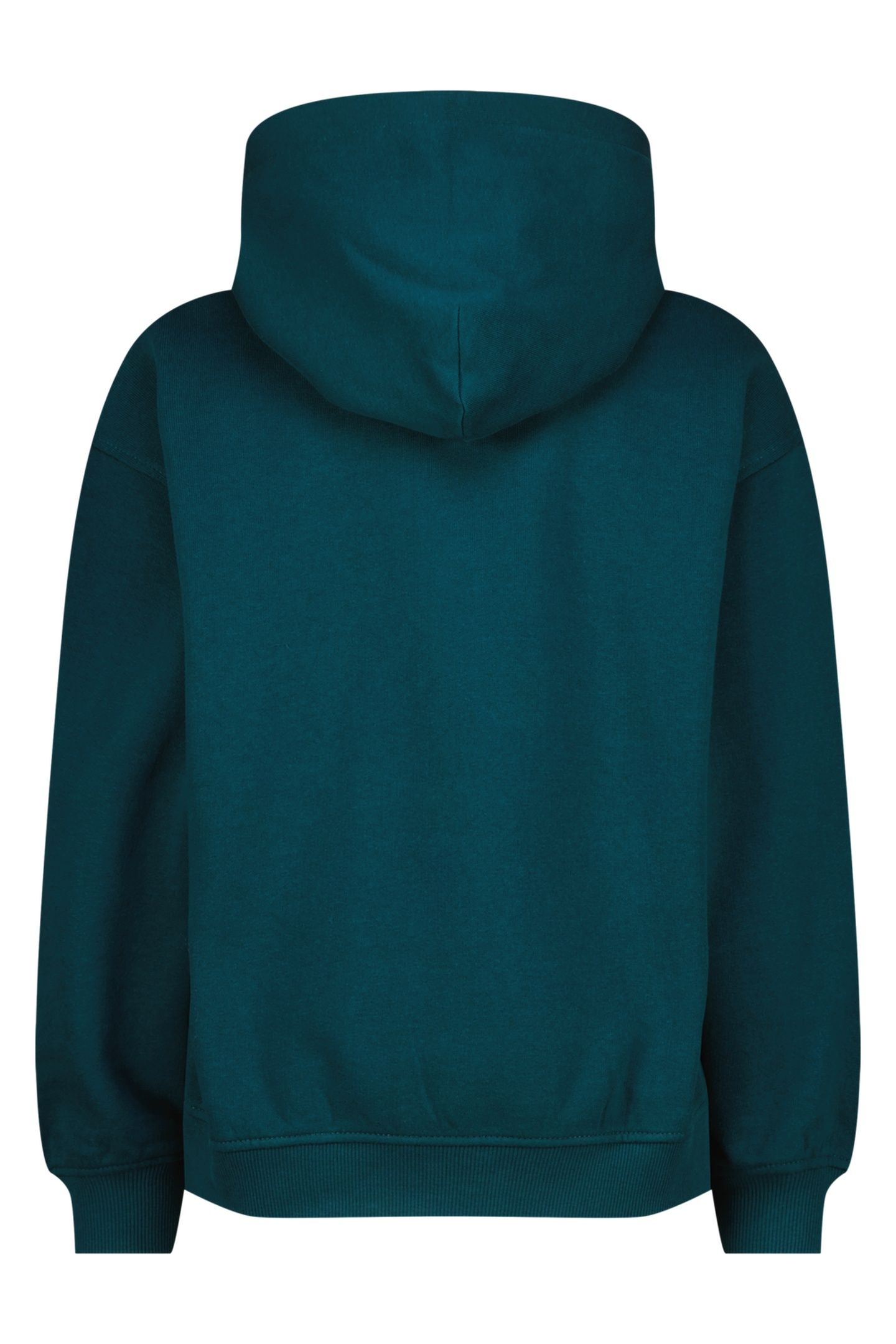 BOYS BASIC-HOODY SWEATER DARK JUNGLE GREEN 2