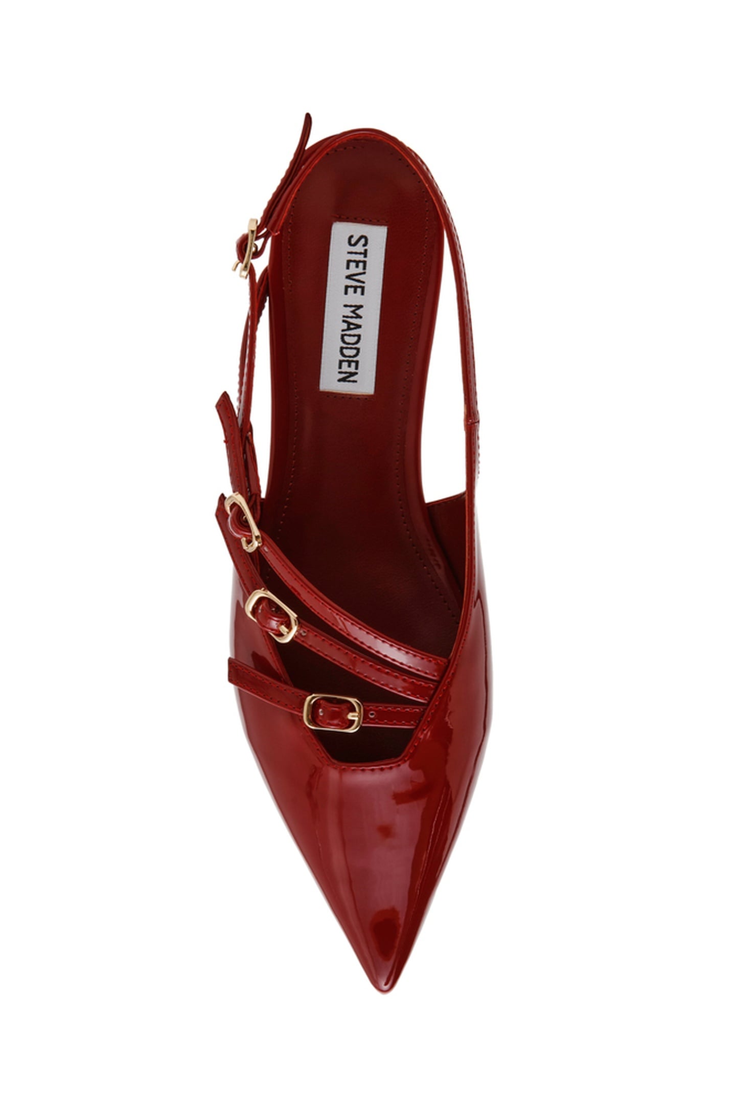 CIANNA FLAT SHOES WINE PATENT 6