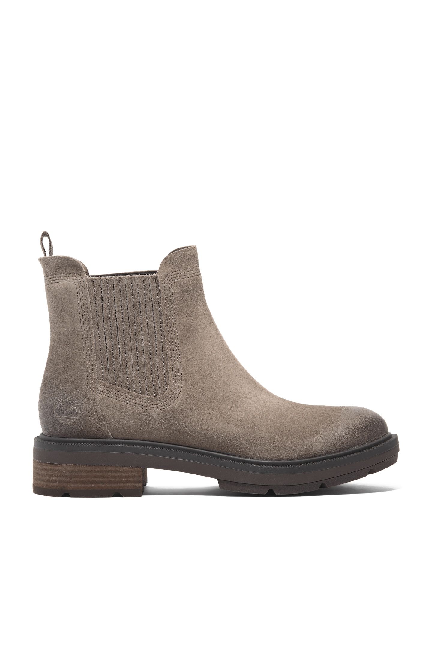 BRIMFIELD MID CHELSEA BOOT MEDIUM BROWN SUEDE 1