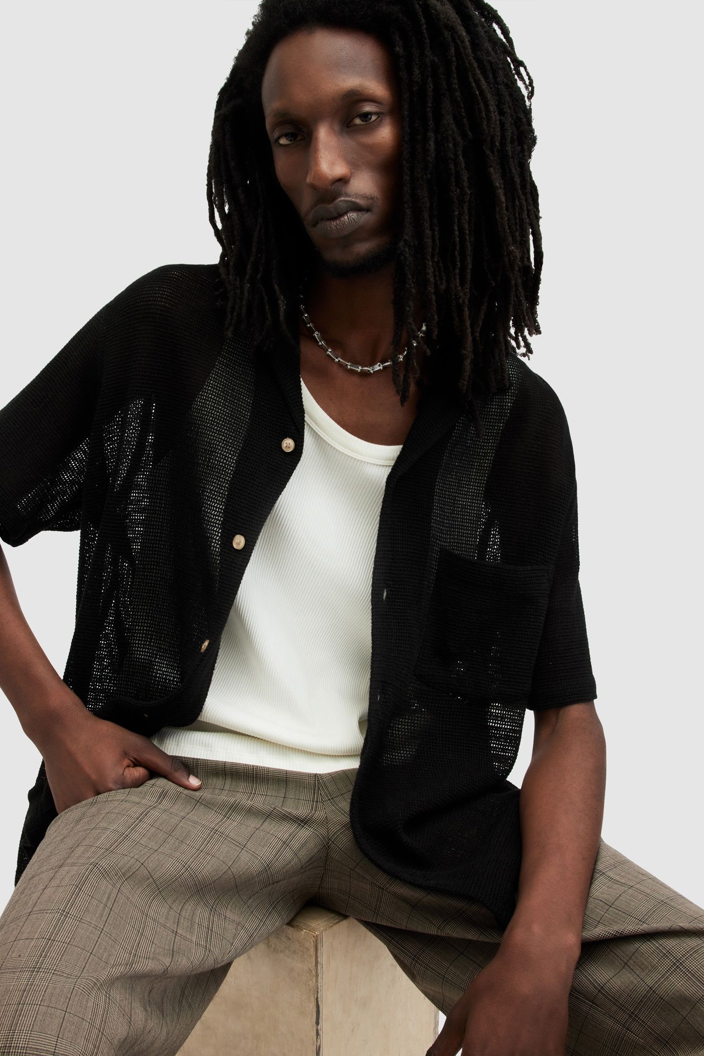 SORTIE SS SHIRT LIQUORICE BLACK 7