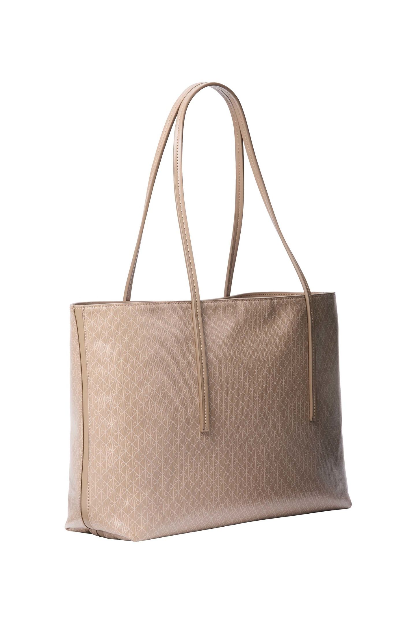 EMBLEM AOP TOTE DESERT TAUPE AOP 2