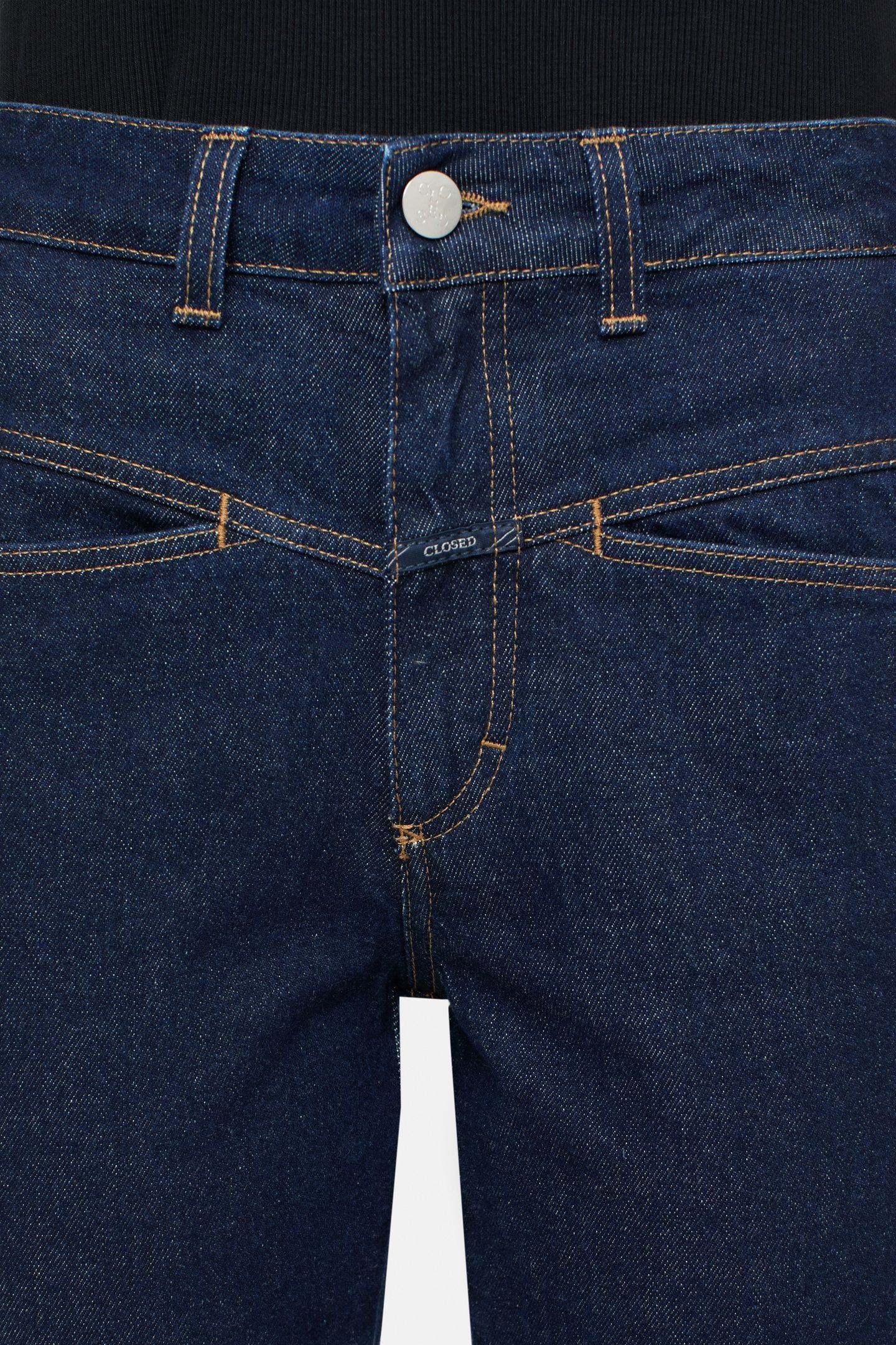 PEDAL PUSHER JEANS DARK BLUE 5