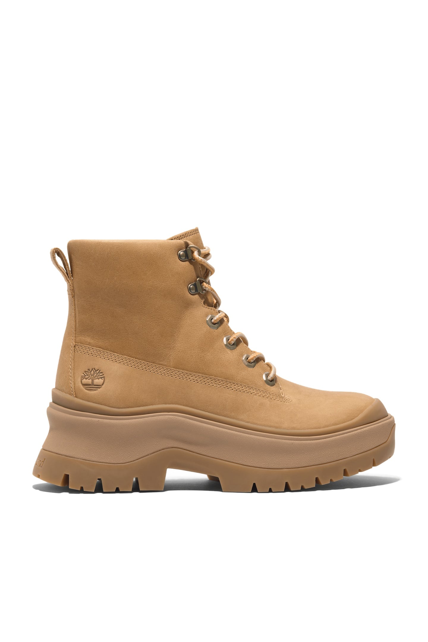 ROXIE LANE MID LACE UP BOOT WHEAT FULL GRAIN 1