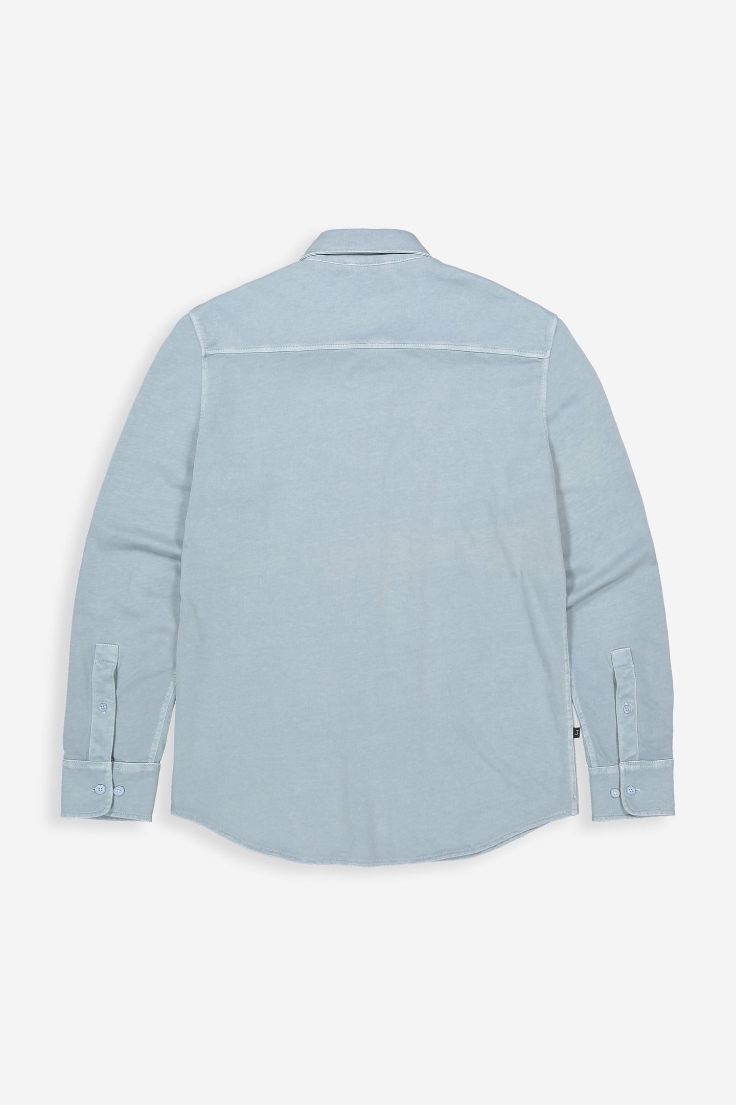 AIDAN PEACHED JERSEY SHIRT HORIZON BLUE 4