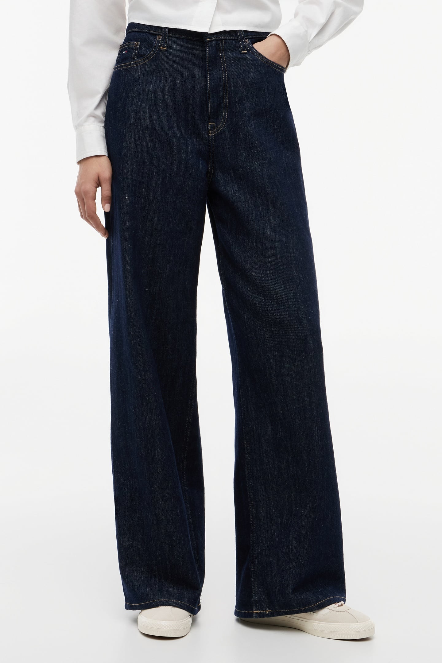 CLAIRE HIGH RISE WIDE DENIM DARK 2