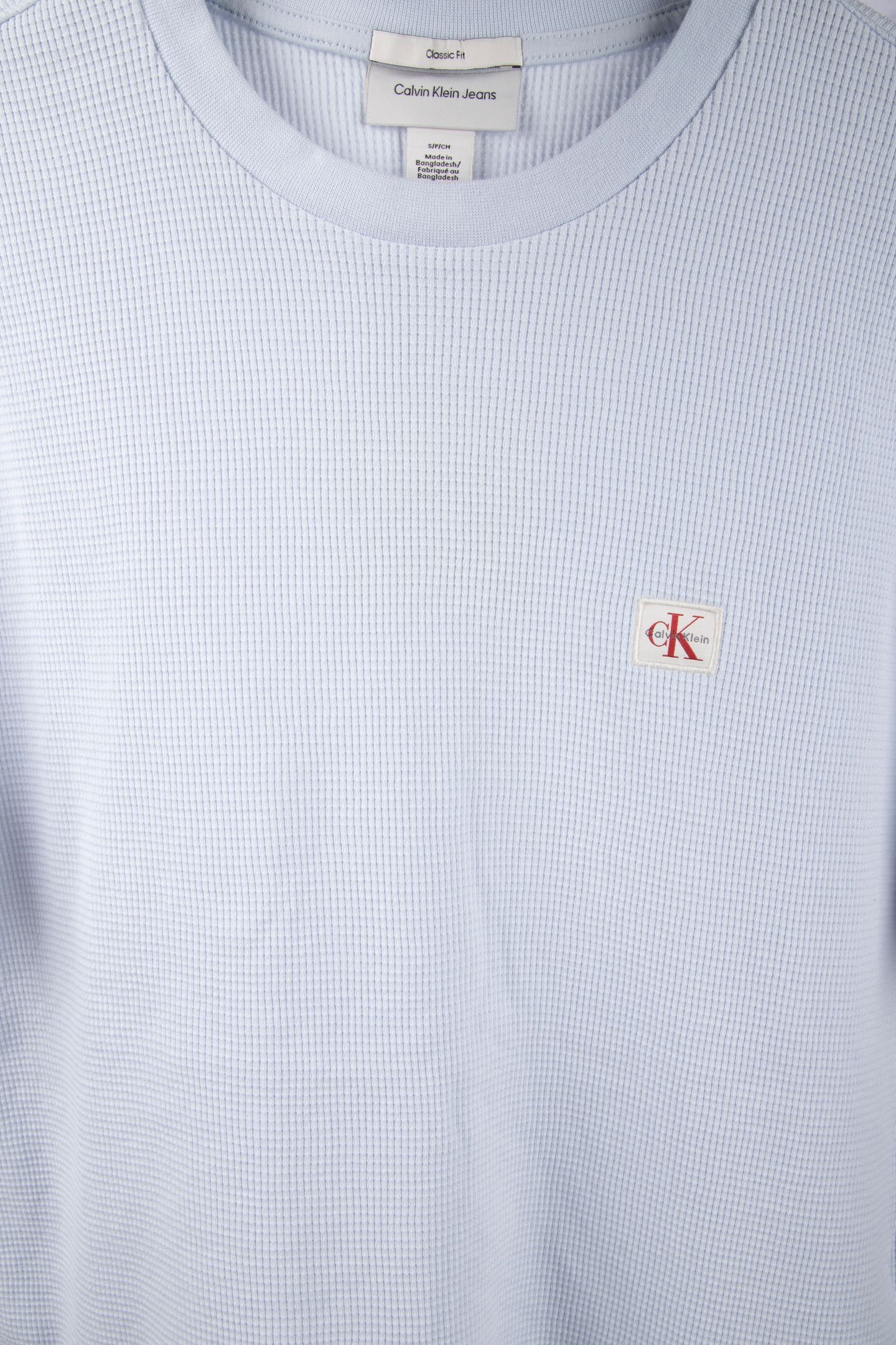 SS WAFFLE BADGE CREW NECK TEE PLEIN AIR 4
