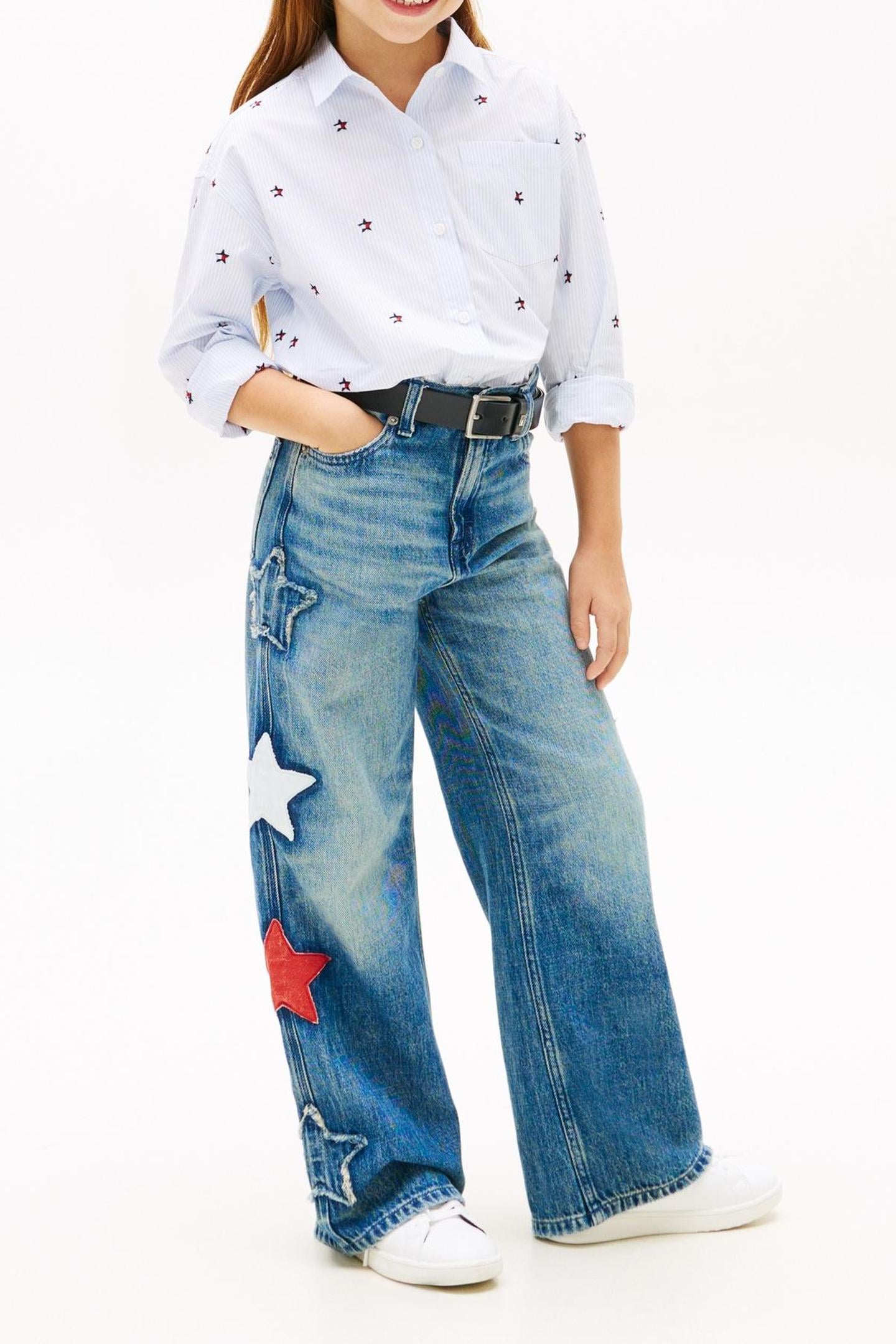 GIRLS MABEL STAR HERITAGESTARDENIM 1