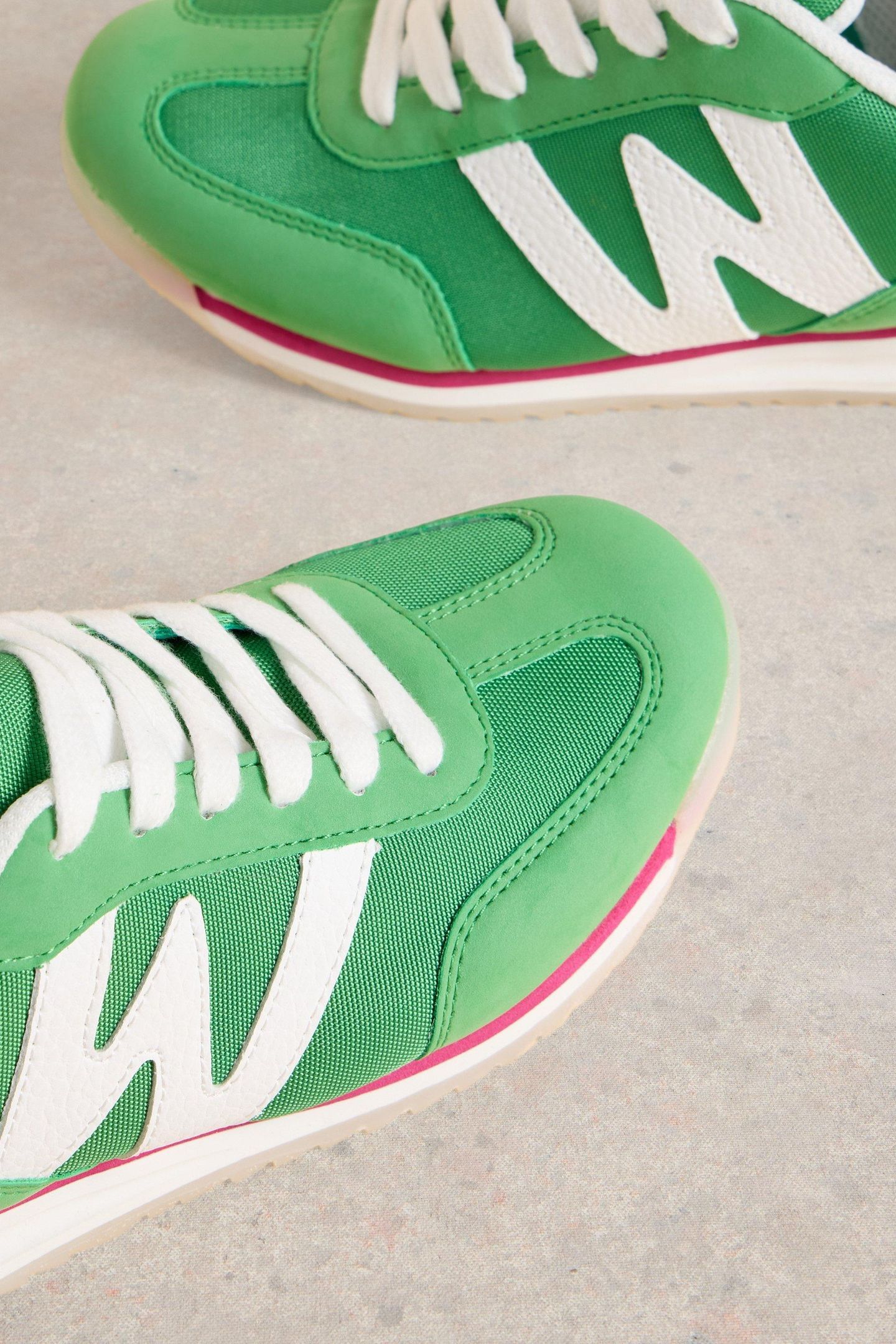 LUCY TRAINER BRIGHT GREEN 2