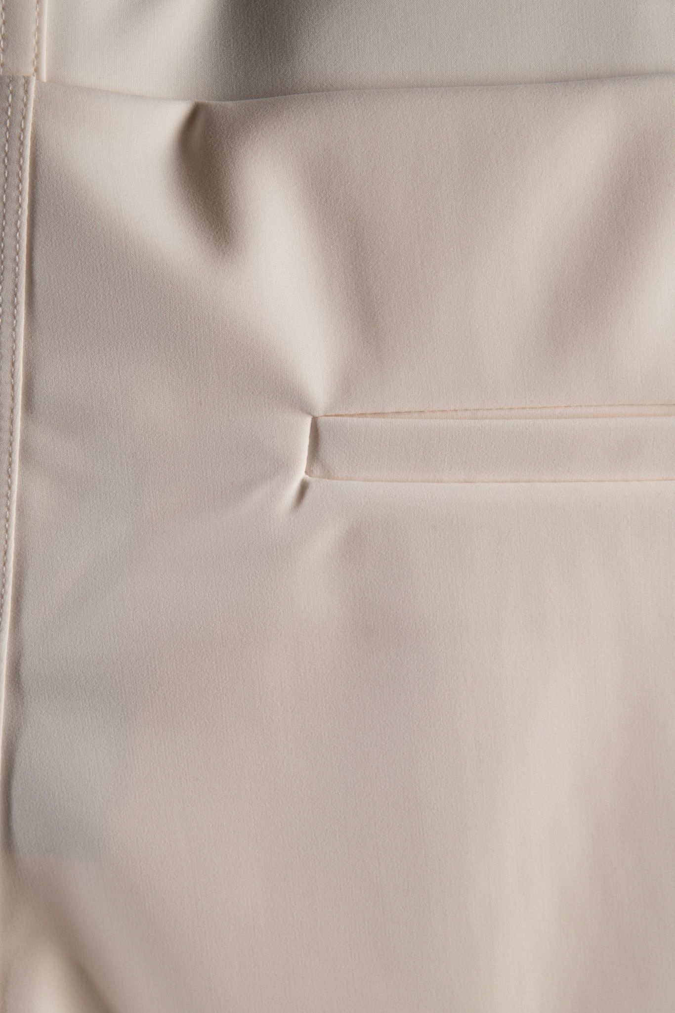 FLAIR BONDED TROUSERS ECRU 4