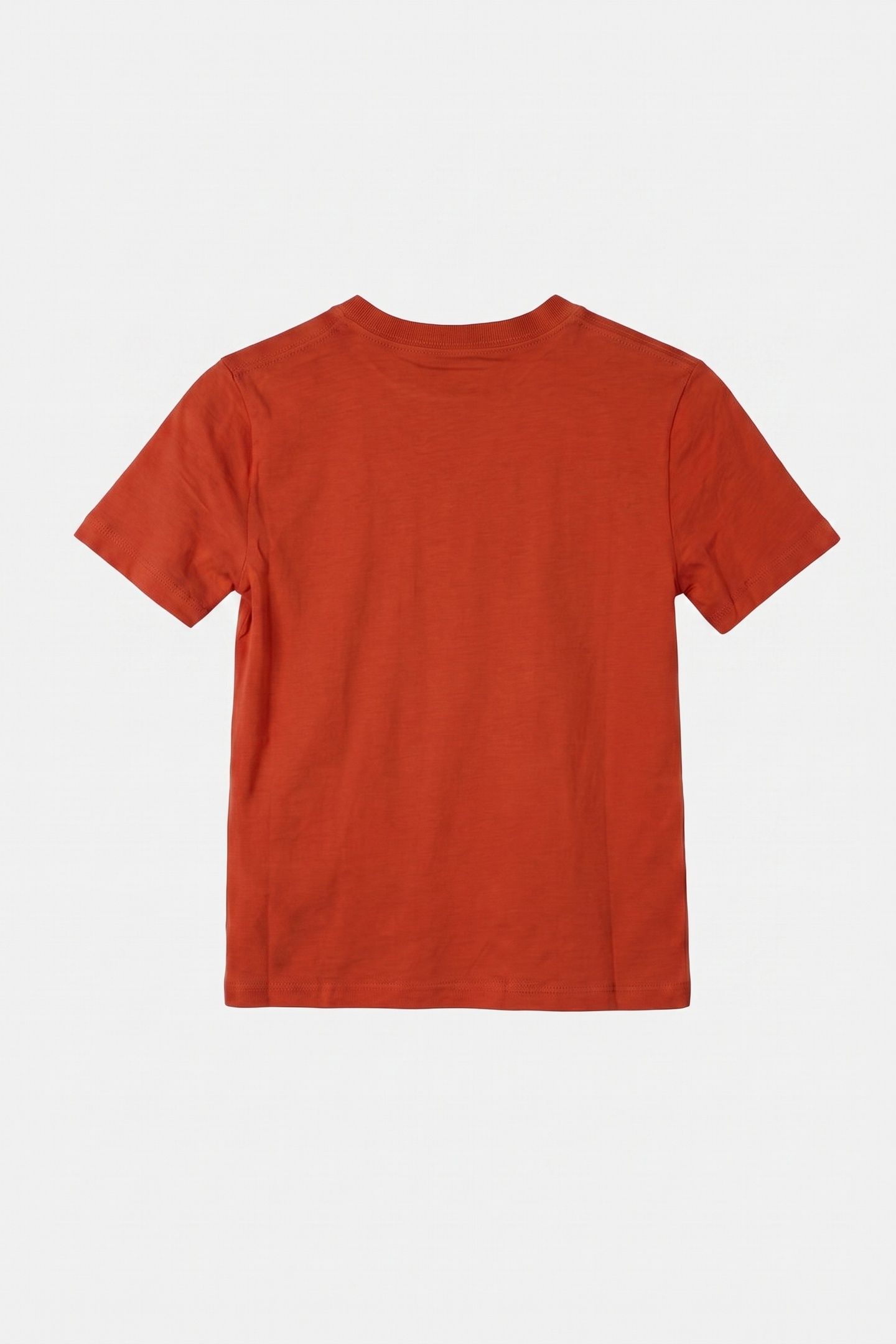 BOYS CALVIN SMALL CHEST LOGO TEE ORANGE BALLOON 3