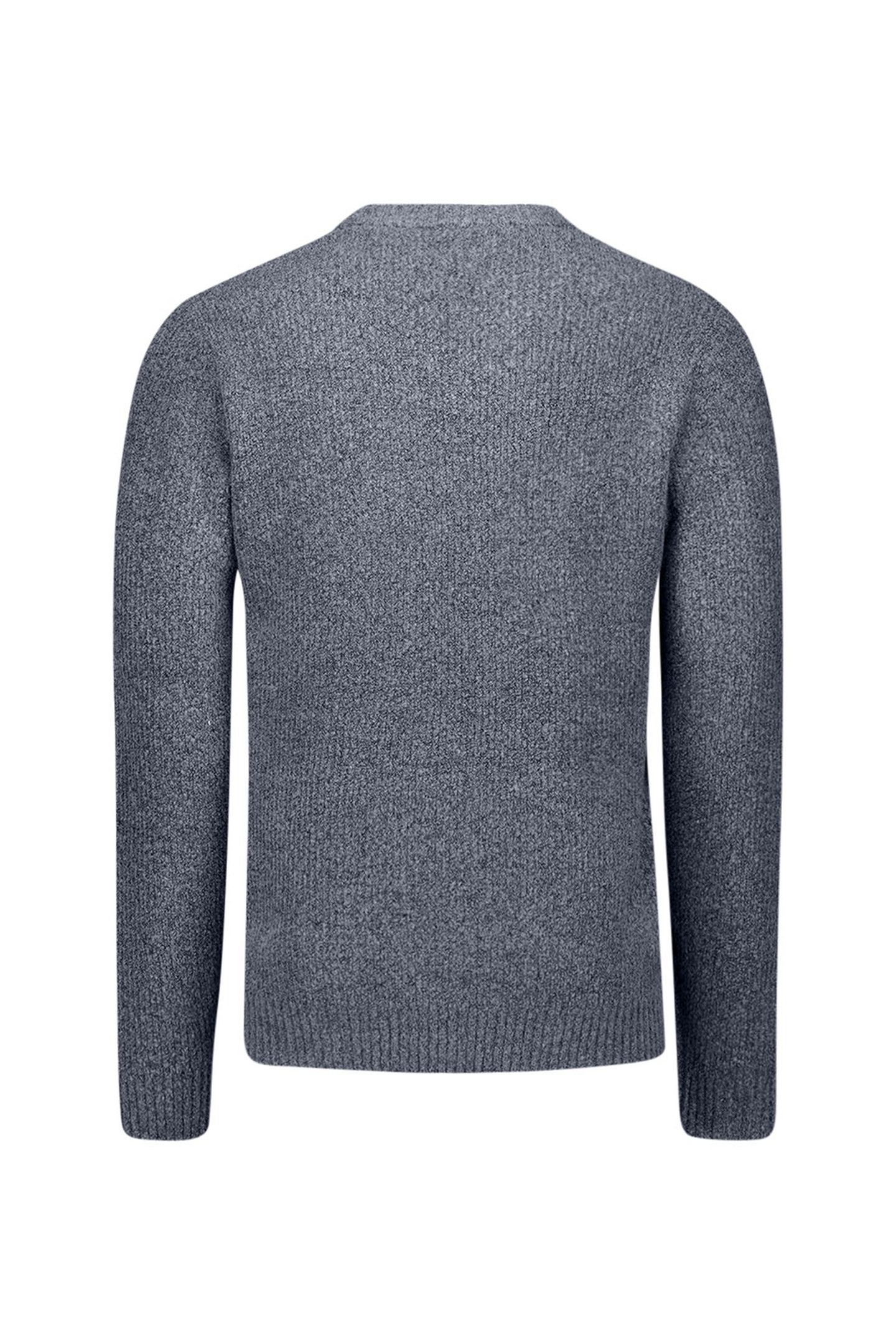PULLOVER CREWNECK SOFT WOOLBLEND WASHED BLUE 2