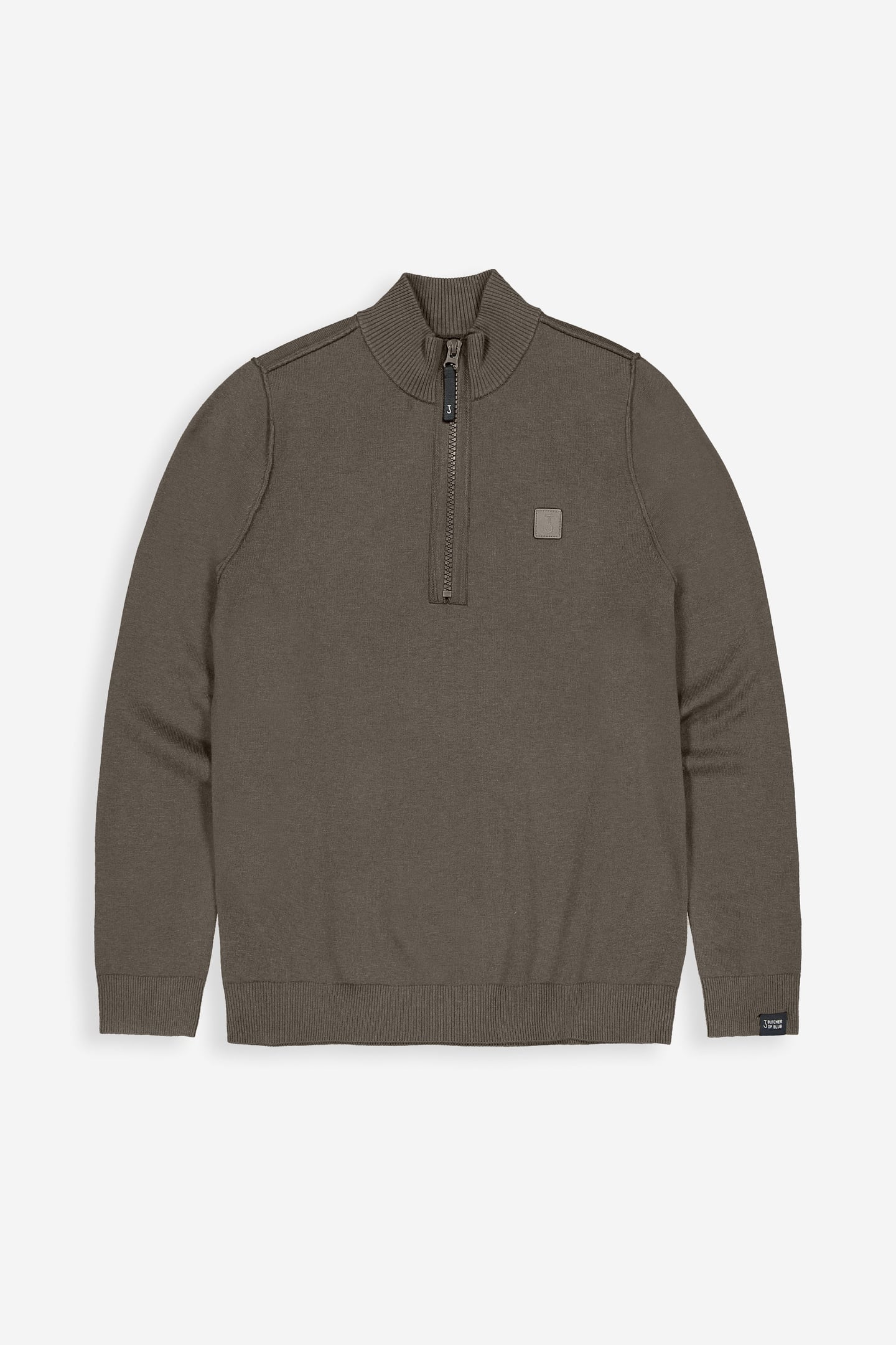 CLIFTON HALFZIP MOCHA BROWN 3
