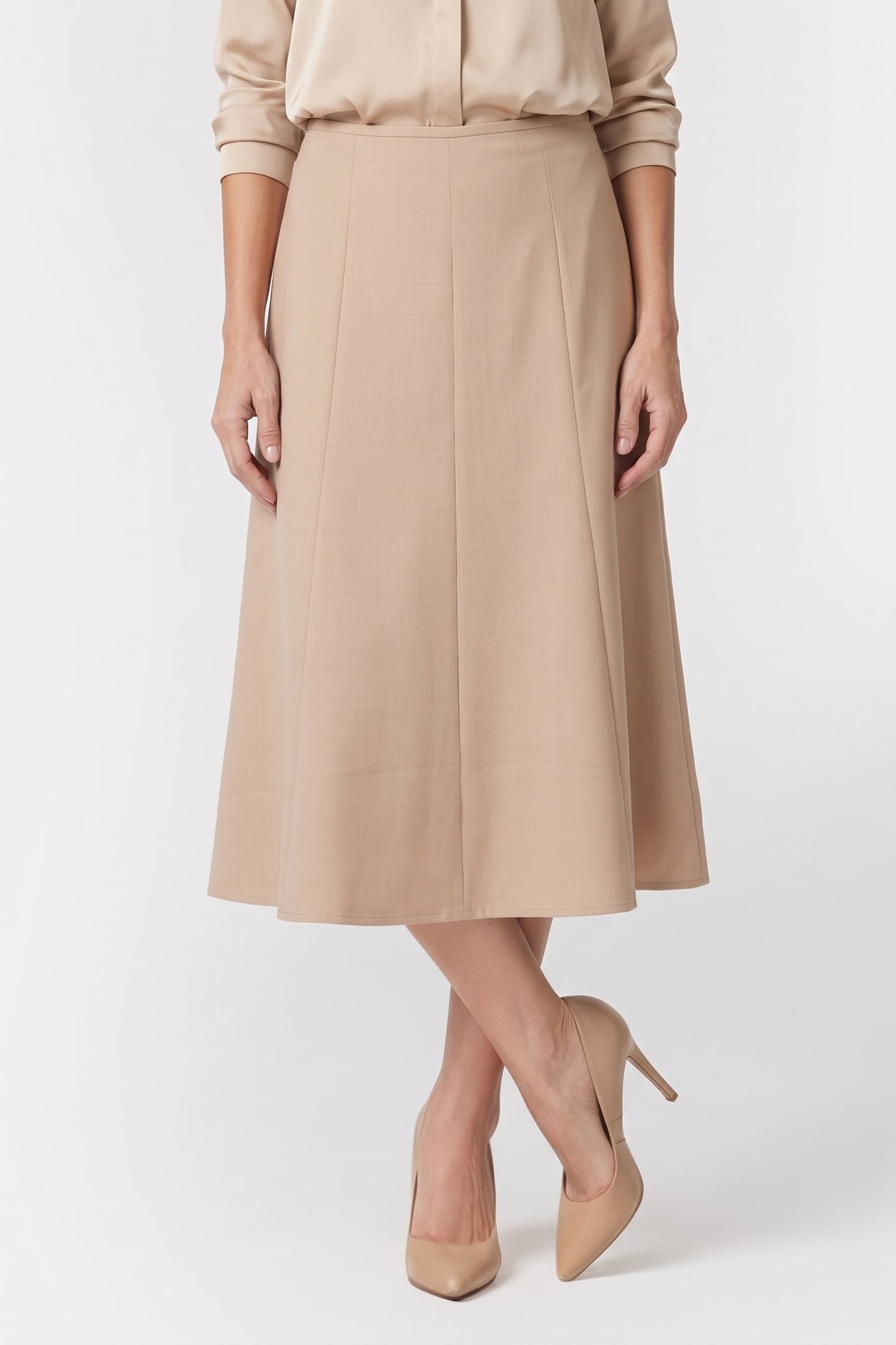 JOCKEY SKIRT BEIGE 1