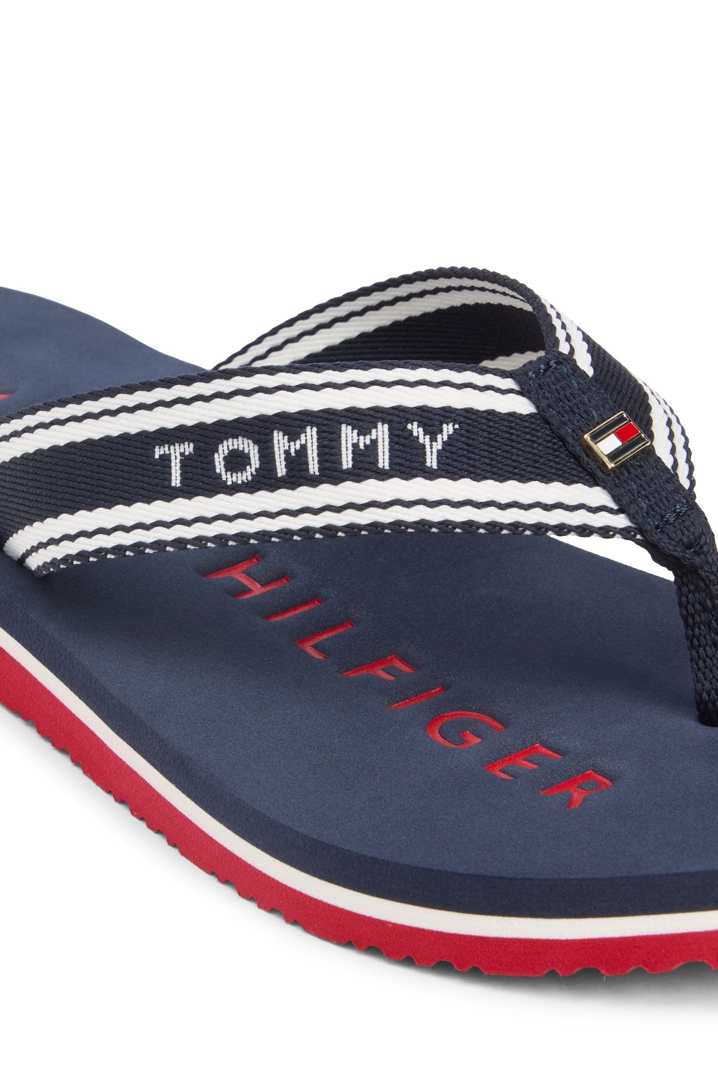 WEBBING SUMMER FLIP FLOPS RWB 6