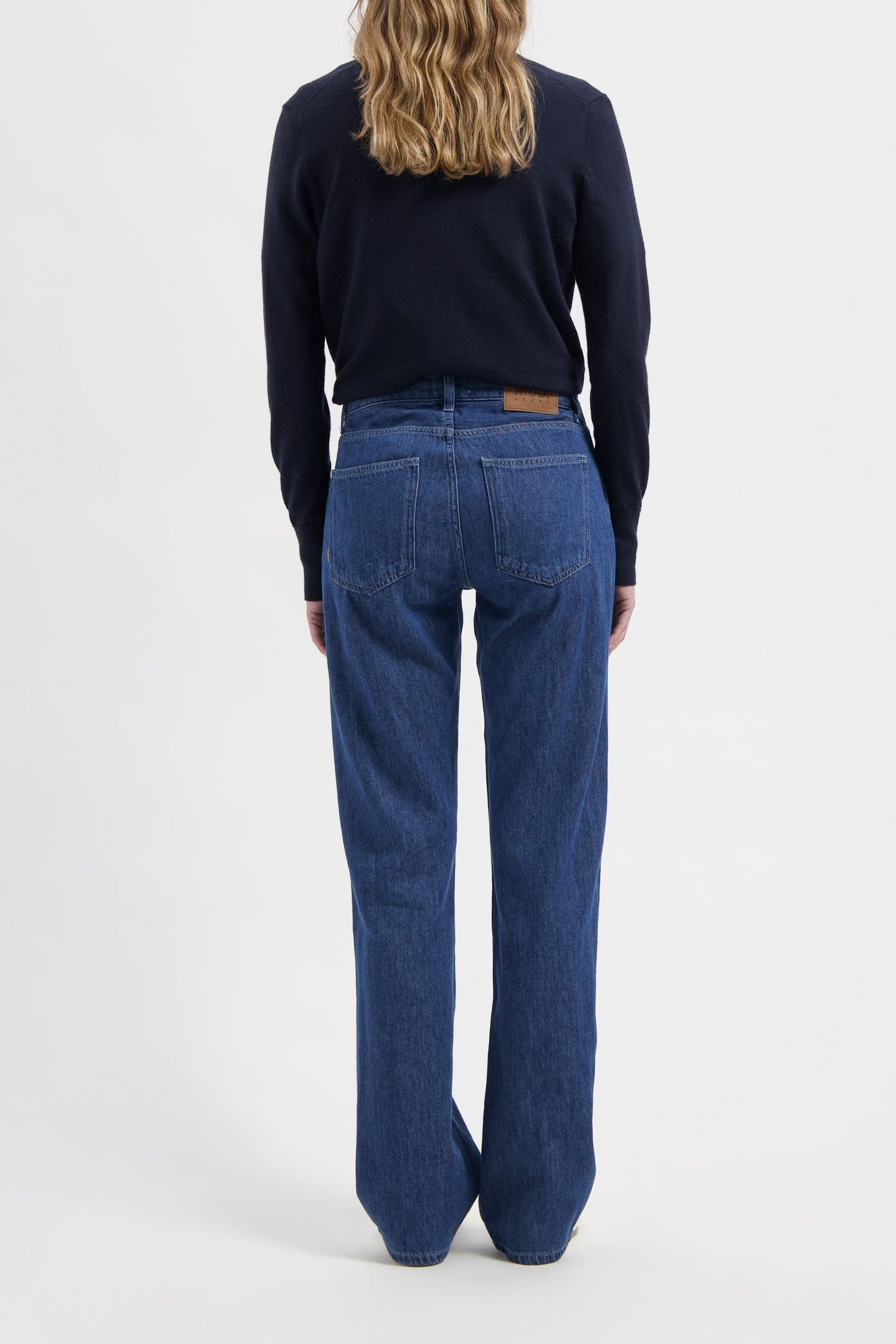 JAMIE MID LOOSE FLOW STONE INDIGO 3
