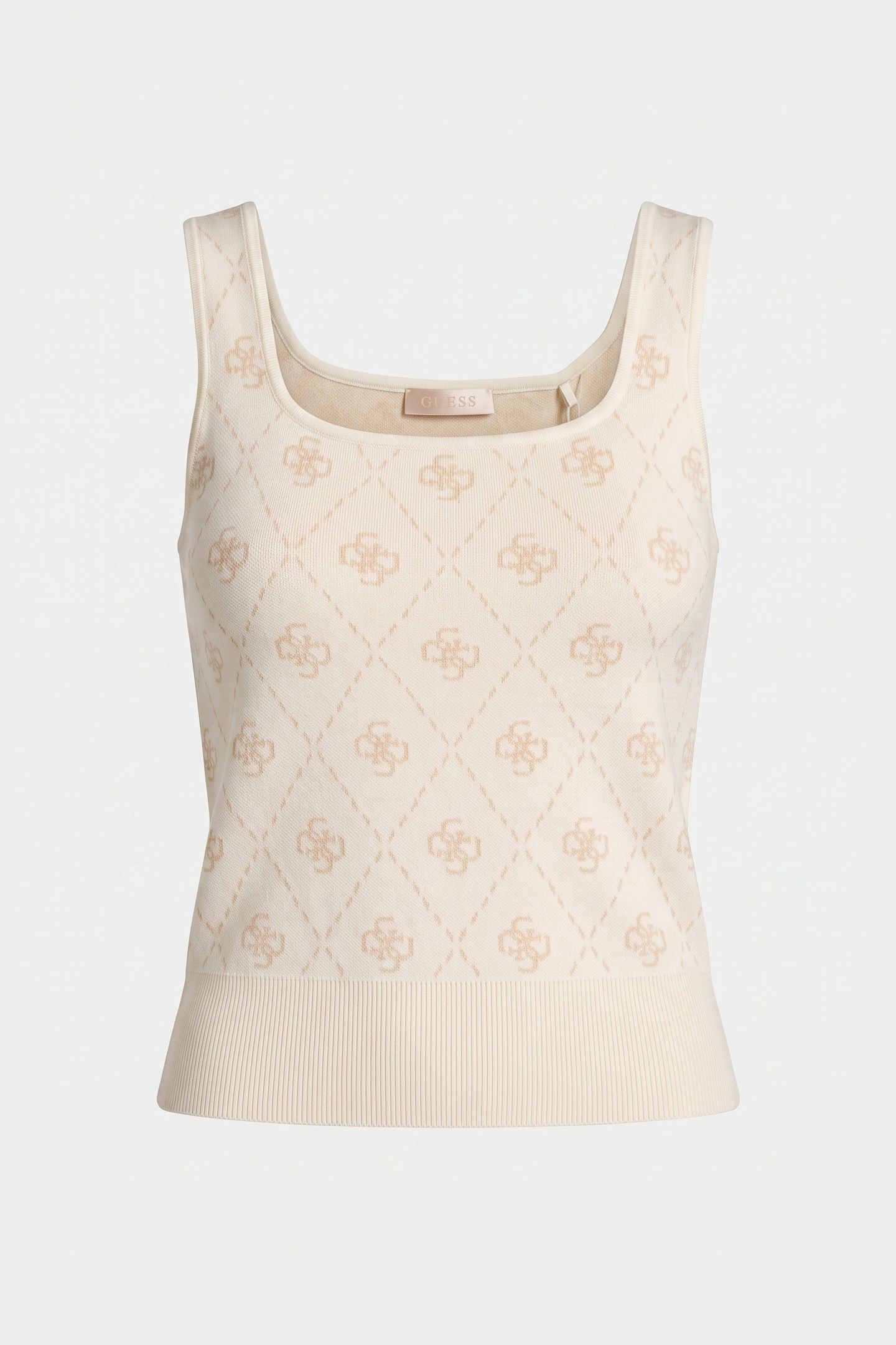 GUESS ECO SARAH 4G BRALETTE SW CREAM WHITE PEARL OY 3