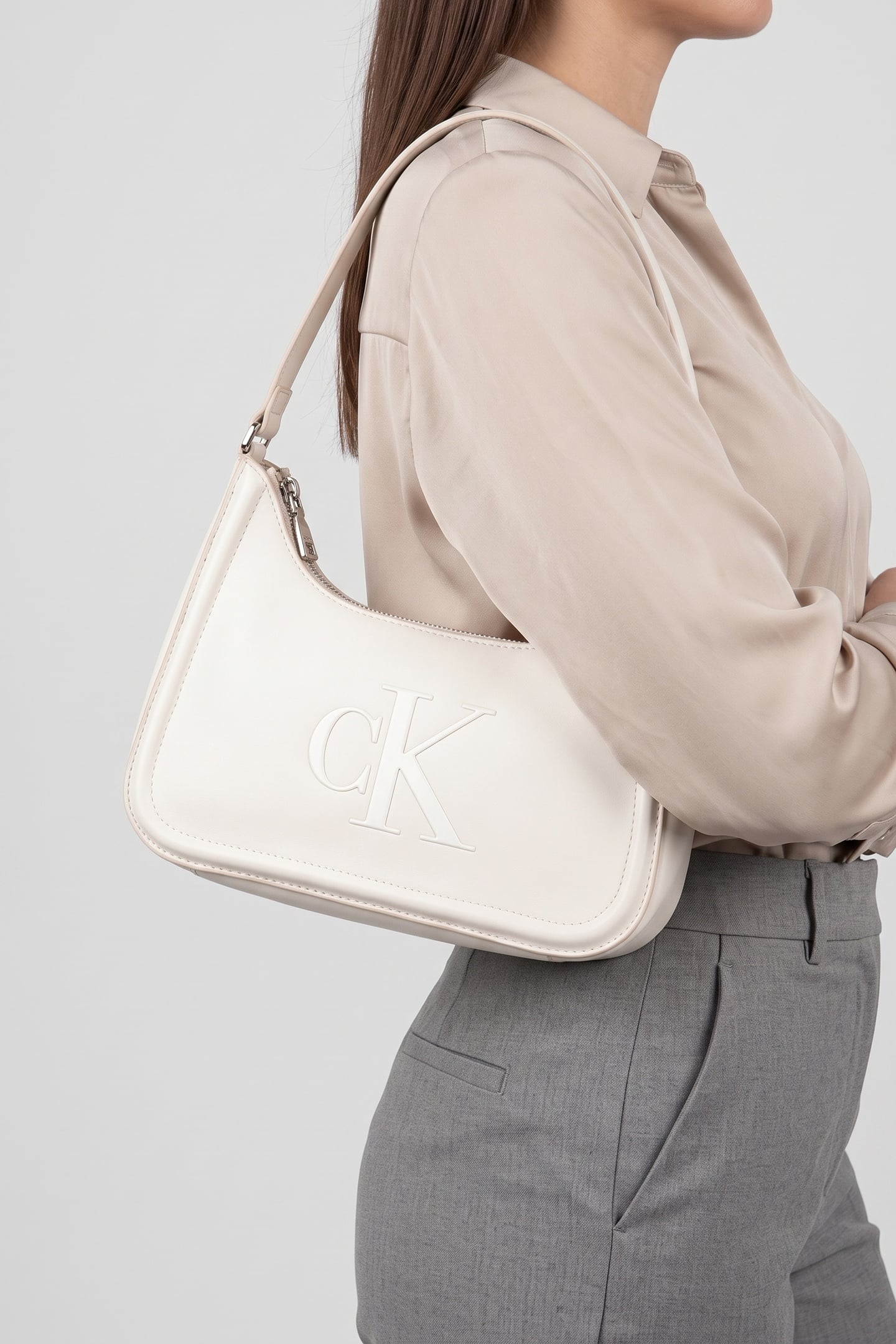 BOLD SMALL SHOULDER BAG LILY WHITE 1