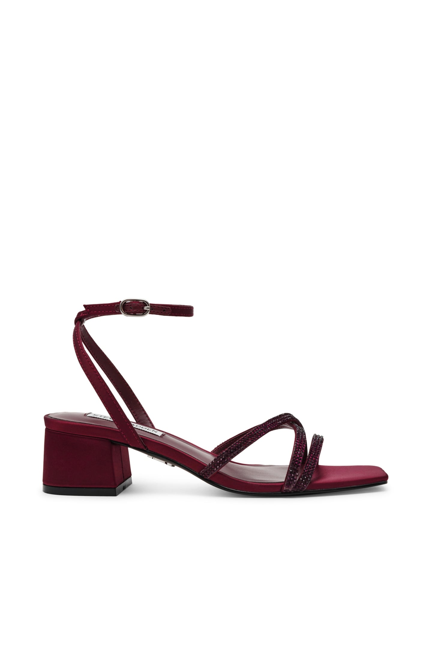 GABBY SANDALS DARK CHERRY LACQ 1