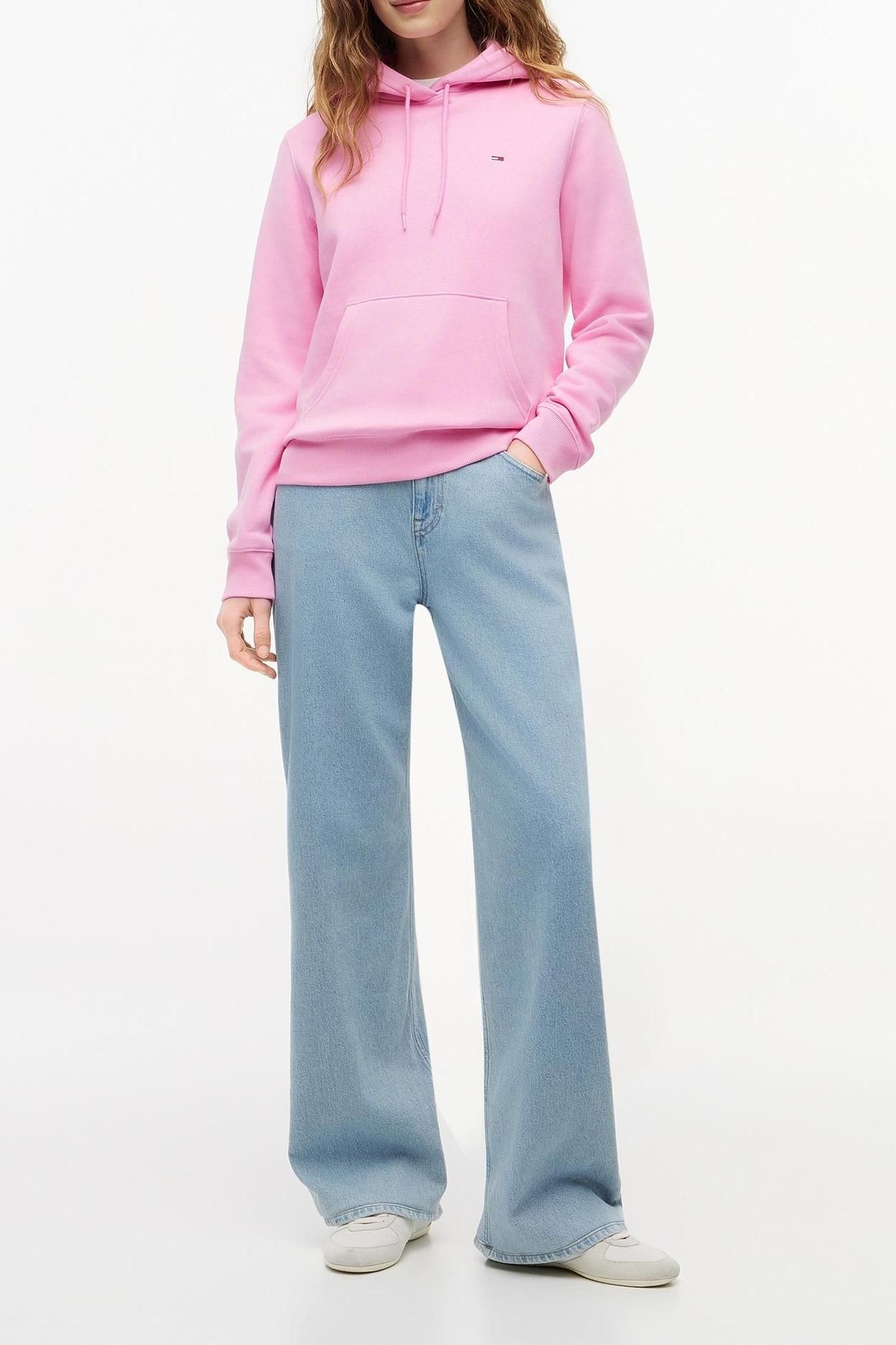 REGULAR FLAG HOODIE PINK DAISY 3