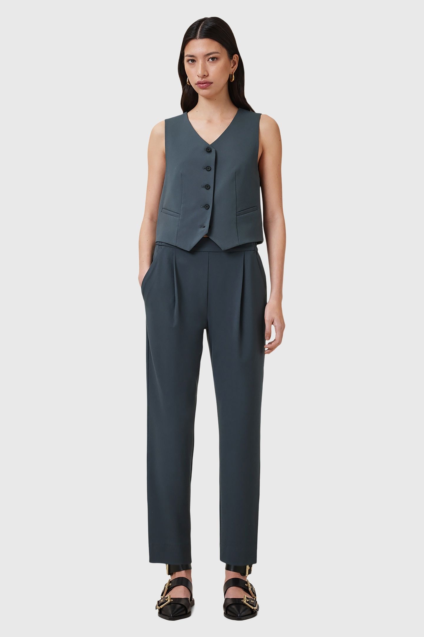 ALEIDA TRI TROUSER TURBULENCE GREY 2
