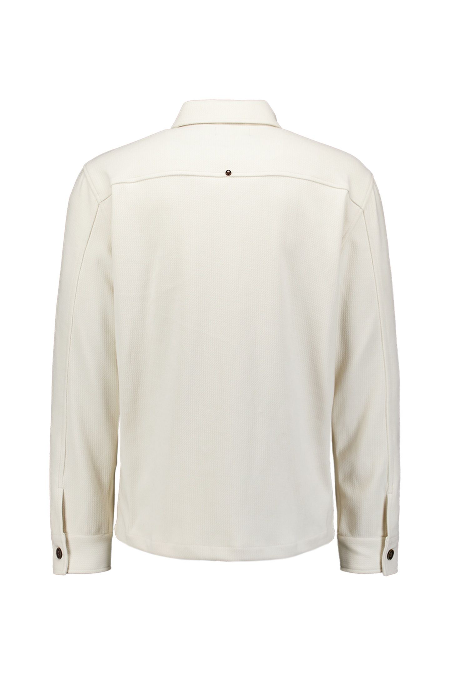 OVERSHIRT BUTTONS RELIEF SWEAT CHALK 5