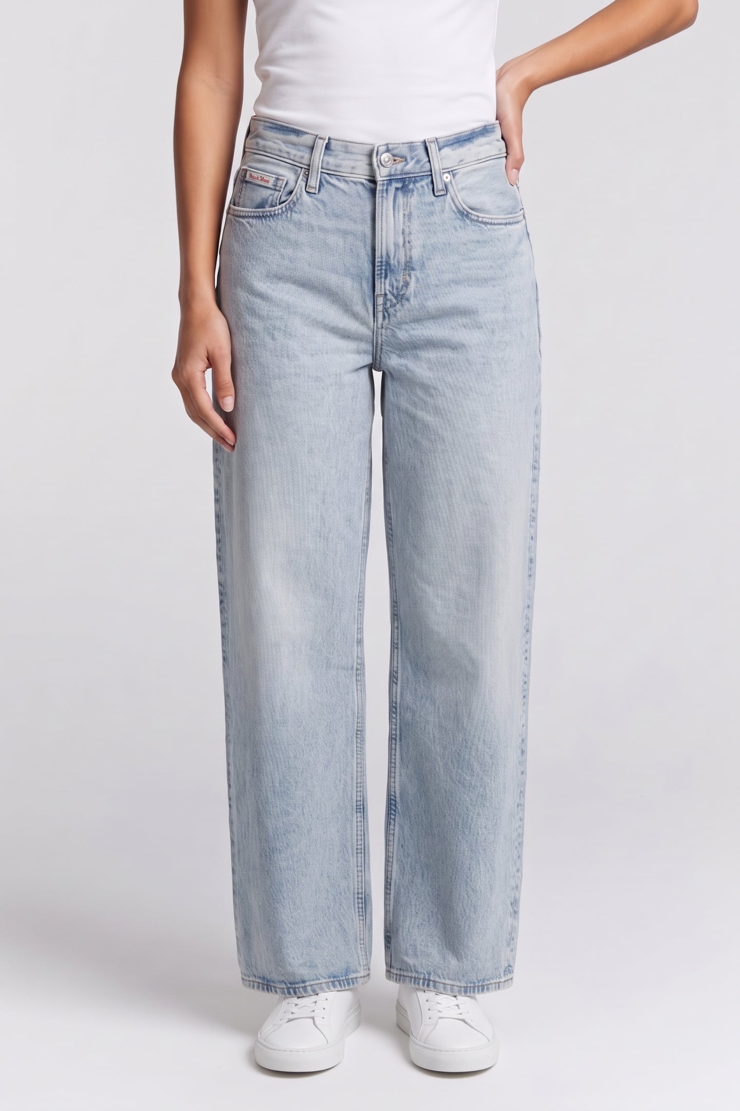 LOW RISE BAGGY INDIGO JEAN INDIGO STONE 1