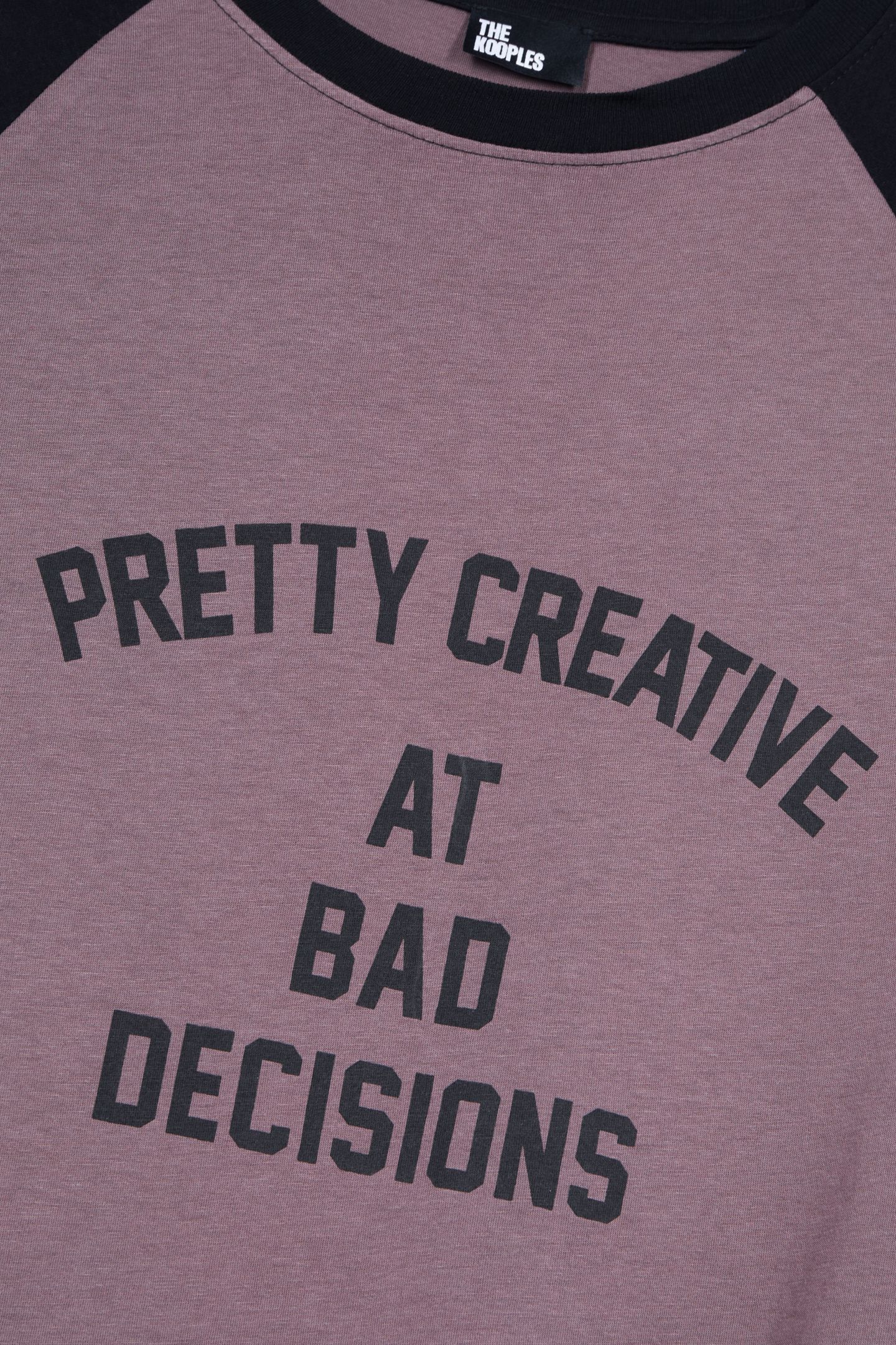SHORT-SLEEVED T-SHIRT WITH PRINT ON THE FRONT BROWN 6