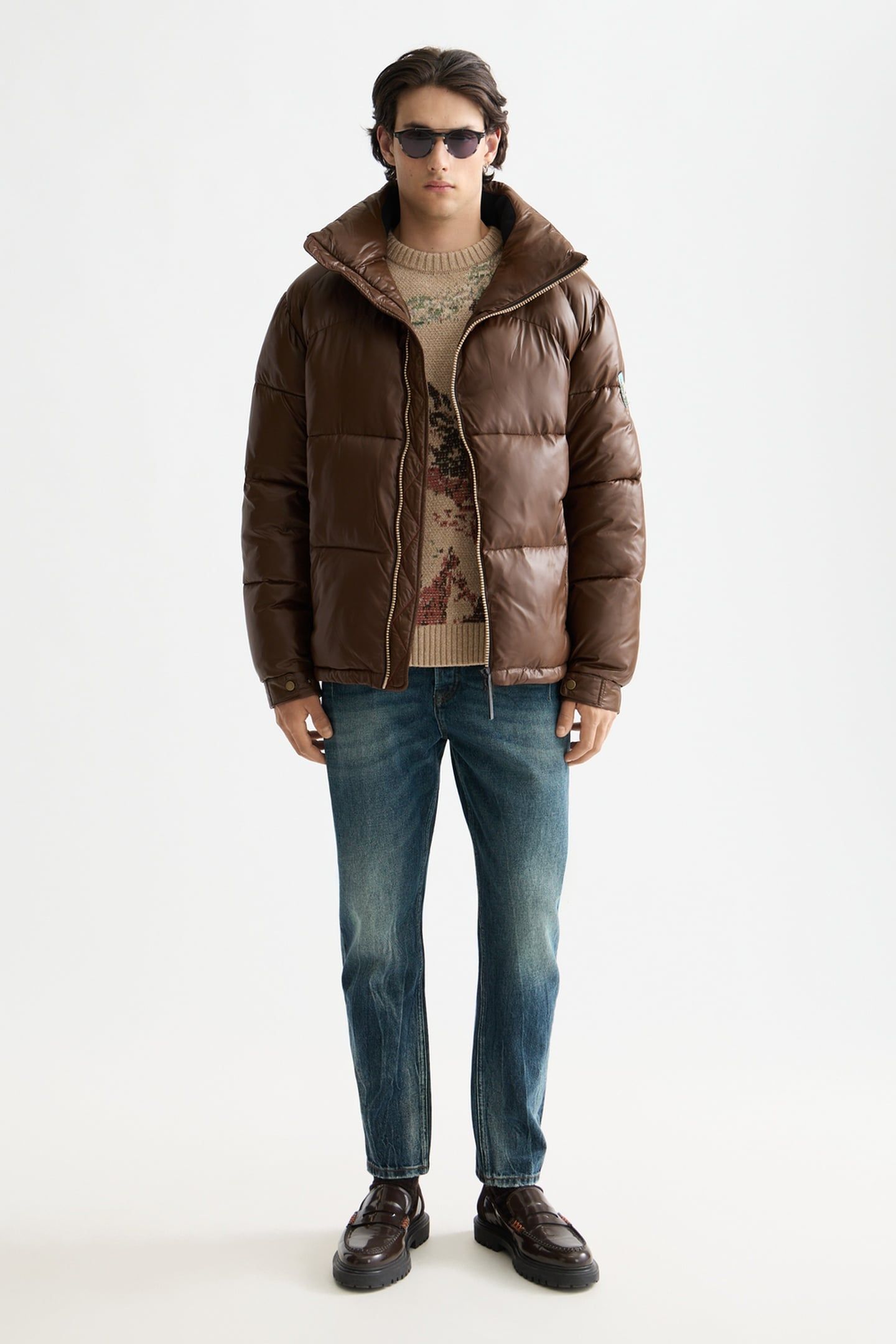 LACQUER PUFFER JACKET DEMITASSE 1