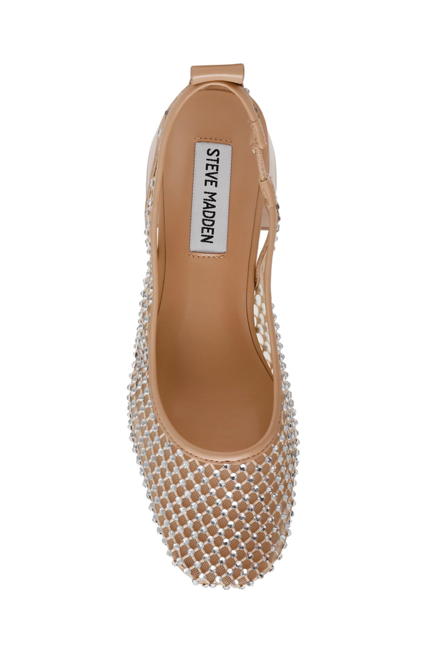SMITTEN FLAT SHOES NUDE MESH 3