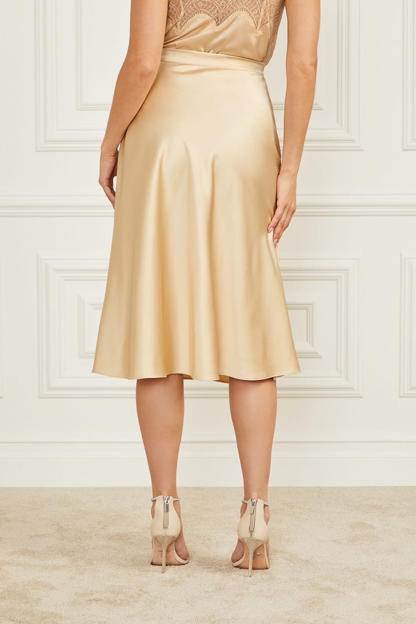 JOSETTE MIDI SKIRT CALM SANDS 4