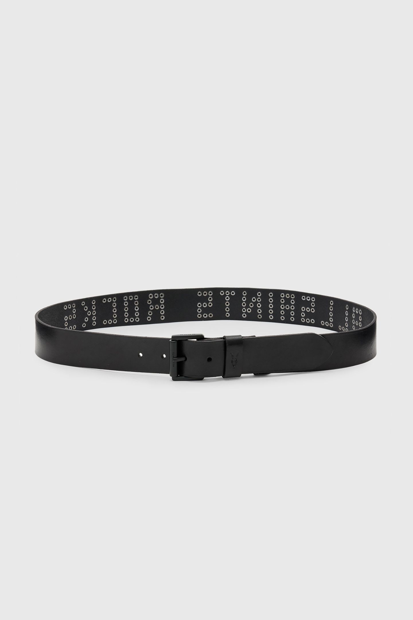 AS ROCKS STUD BELT BLACK/MATTE BLACK 2