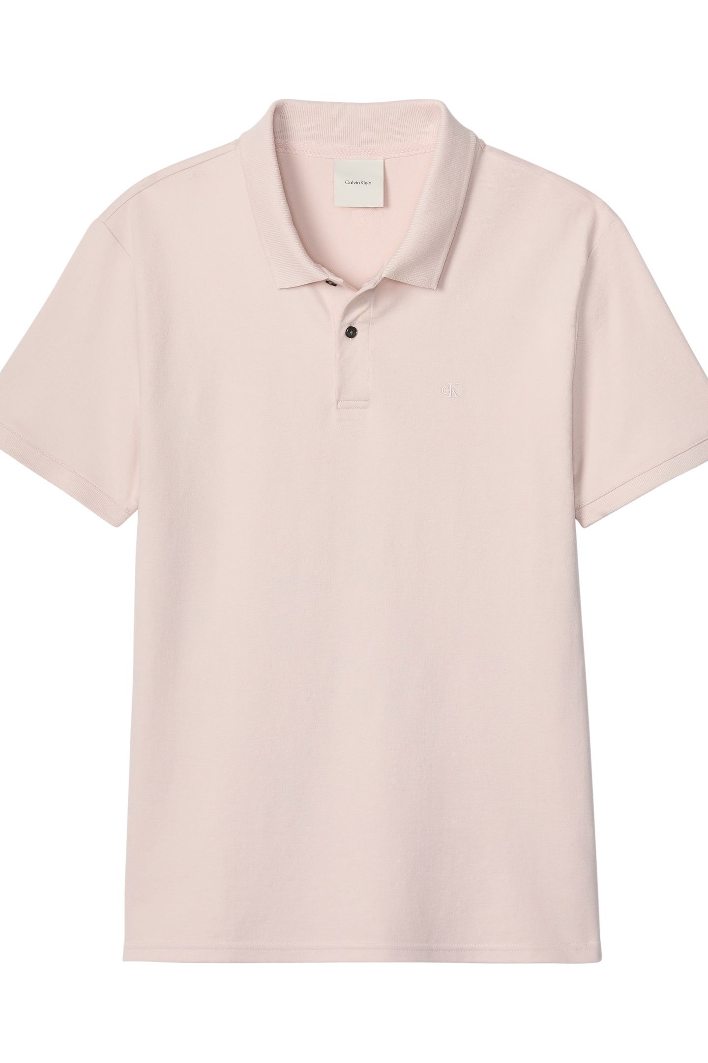 SS SLIM REFINED PIQUE POLO PRAIRIE PEACH 5