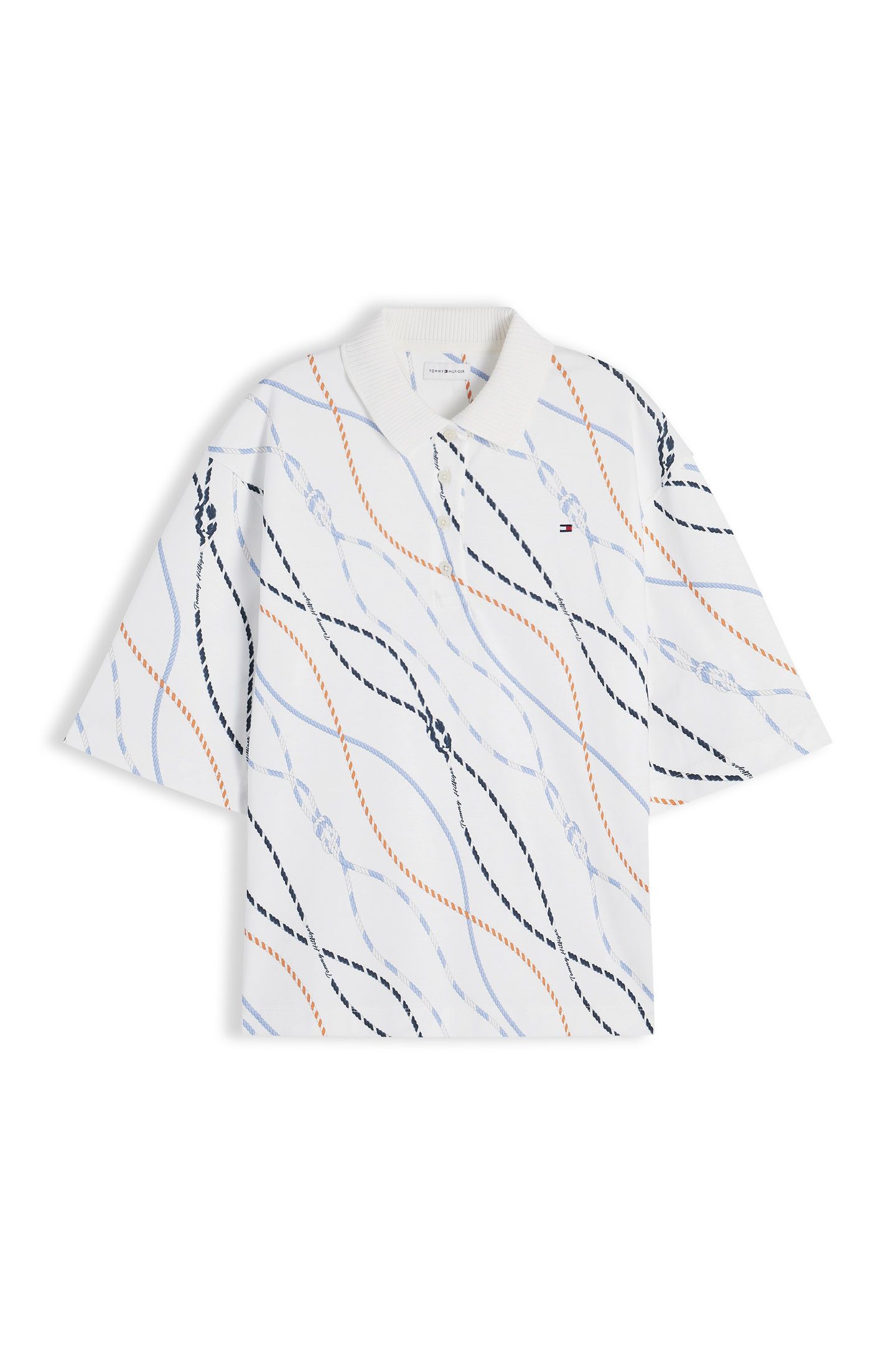 INTERLOCK RELAXED SS POLO MULTI COLOR ROPE 4