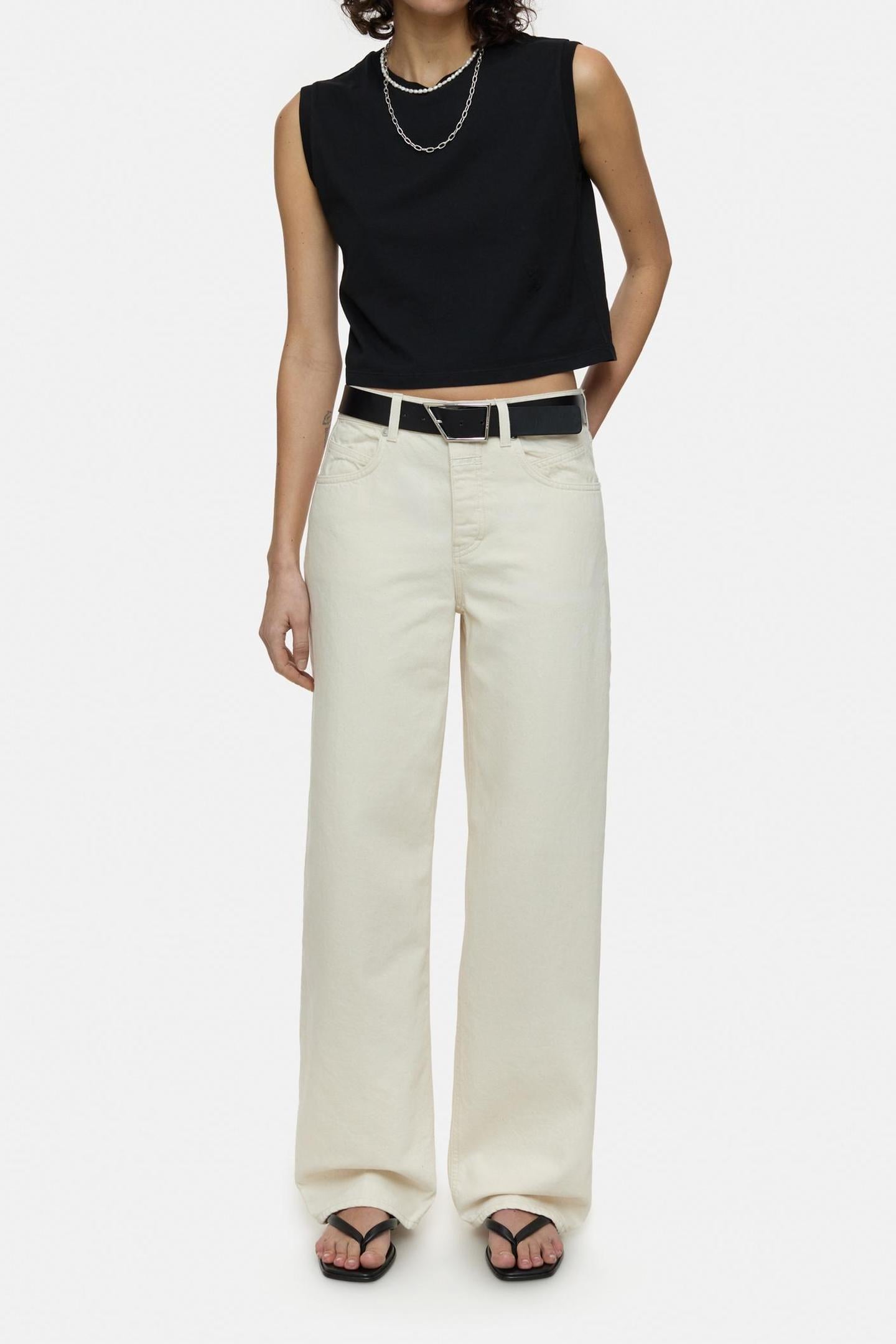NIKKA JEANS IVORY 1