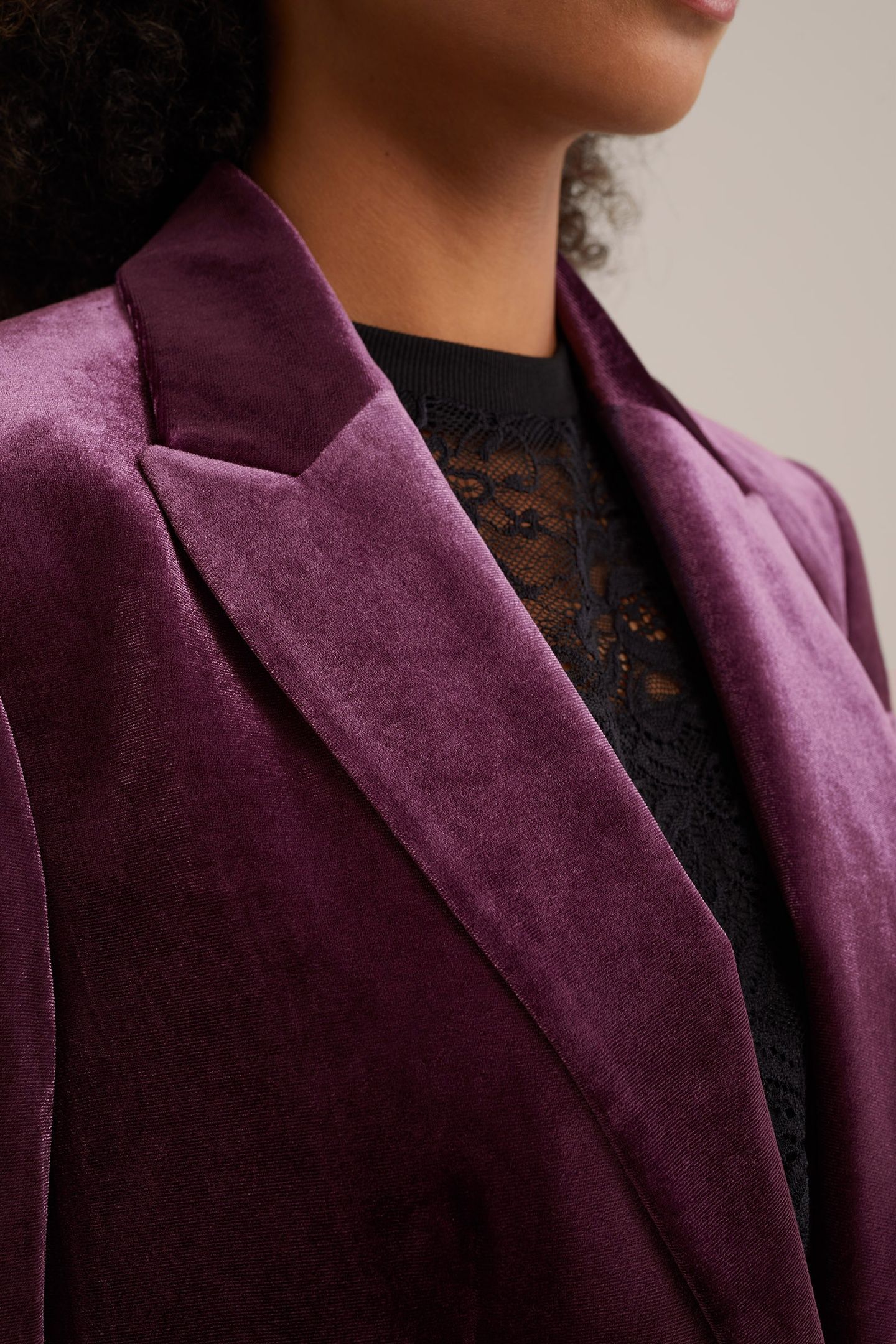 BLAZER DARK PURPLE 5