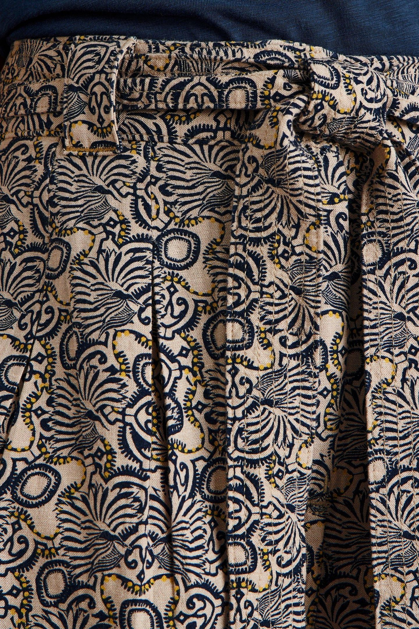 FRANKIE SHORT NATURAL PRINT 6