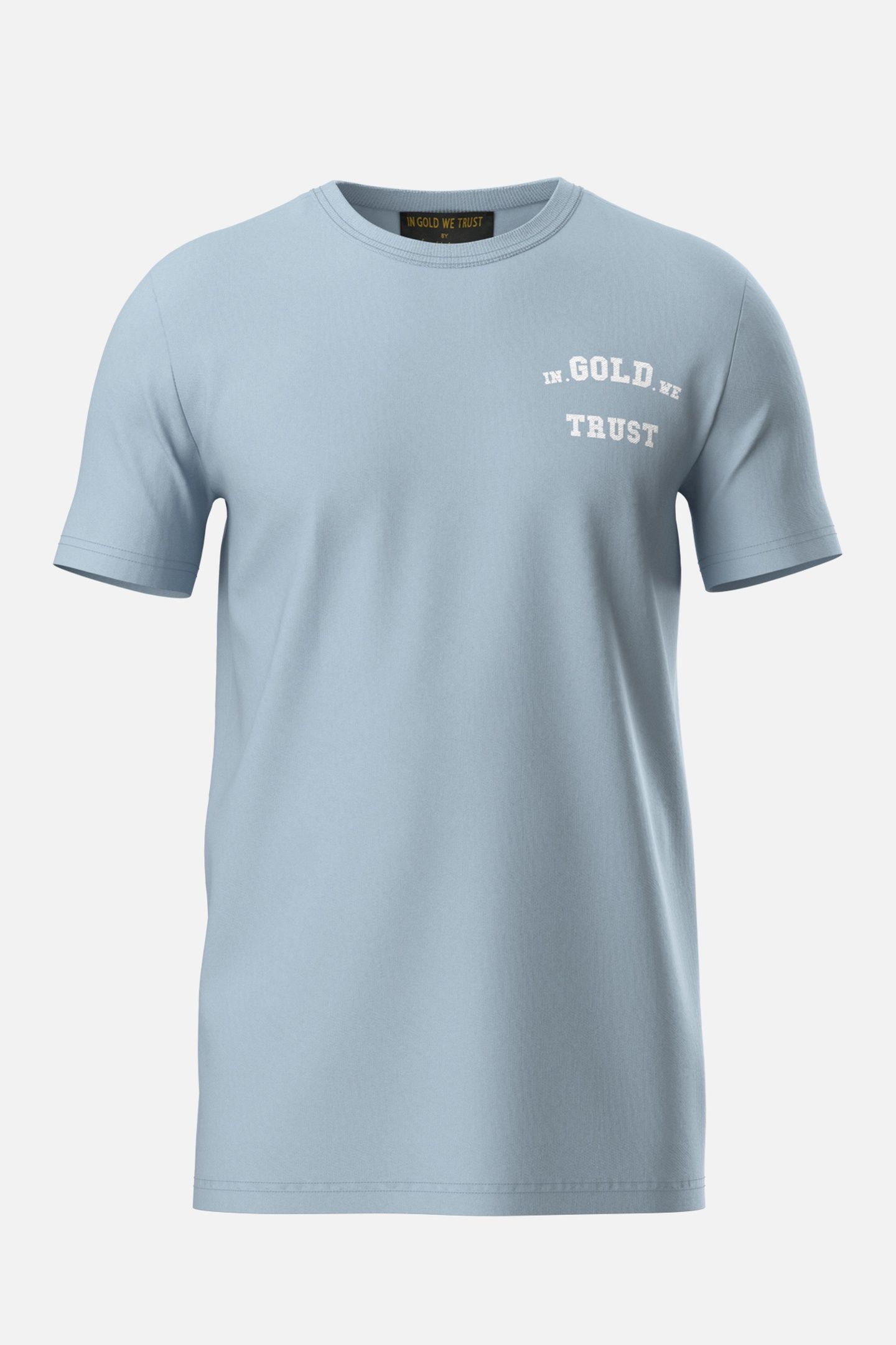 BASIC T-SHIRT 3-PACK BLUE/PEARL/LIME 3