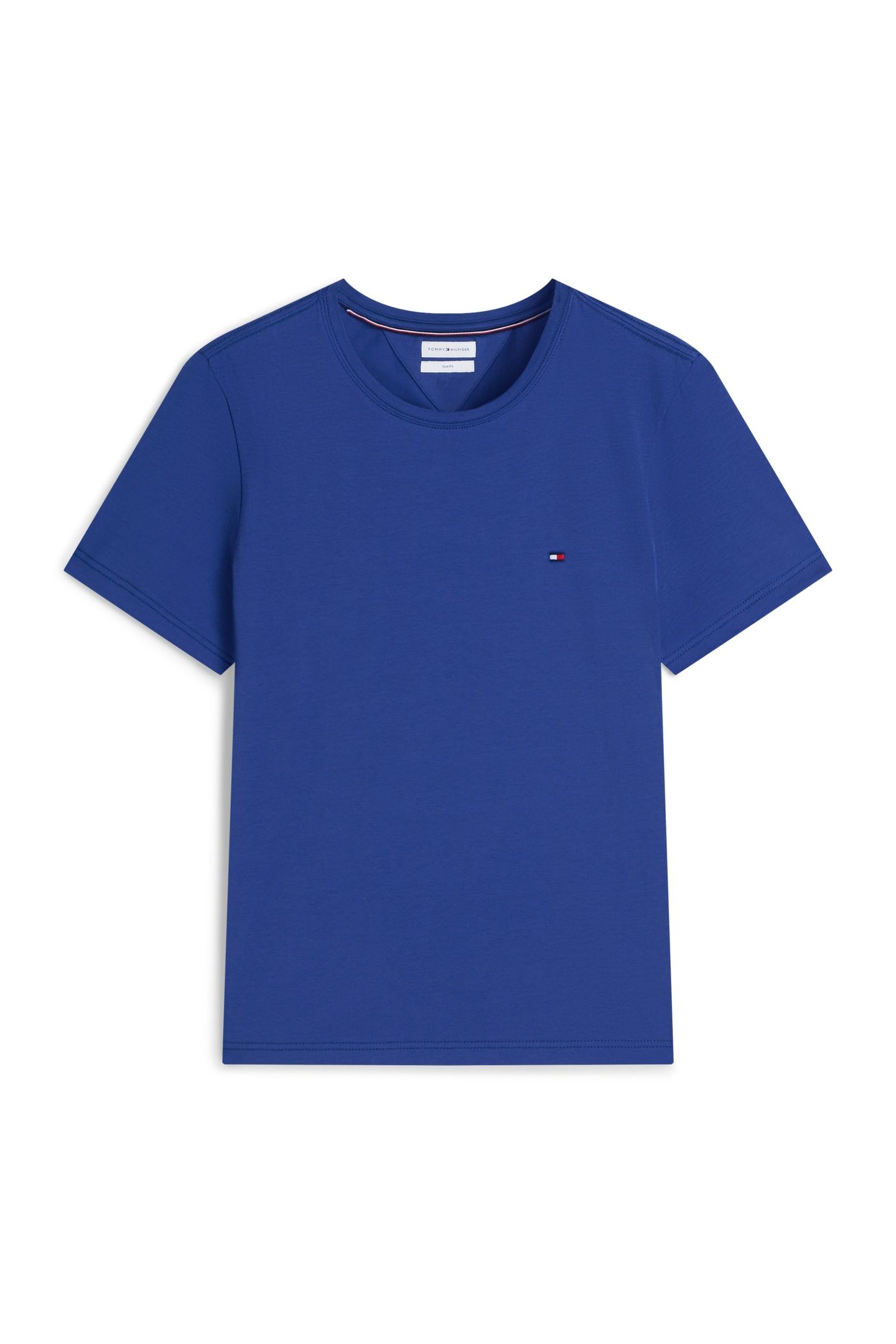 STRETCH SLIM FIT TEE PIGMENT BLUE 4