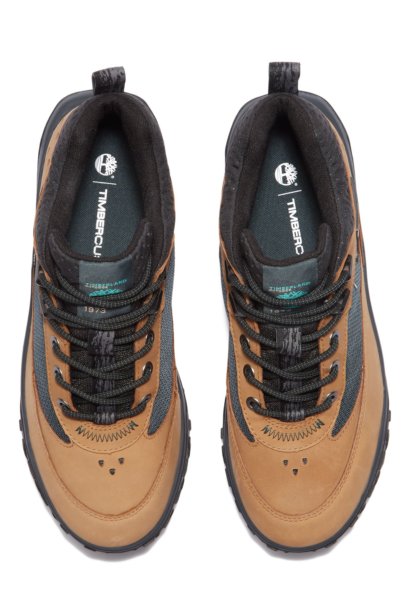 TIMBERCUSH MOTION 7 MID LACE UP WATERPROOF SNEAKER BROWN NUB 5