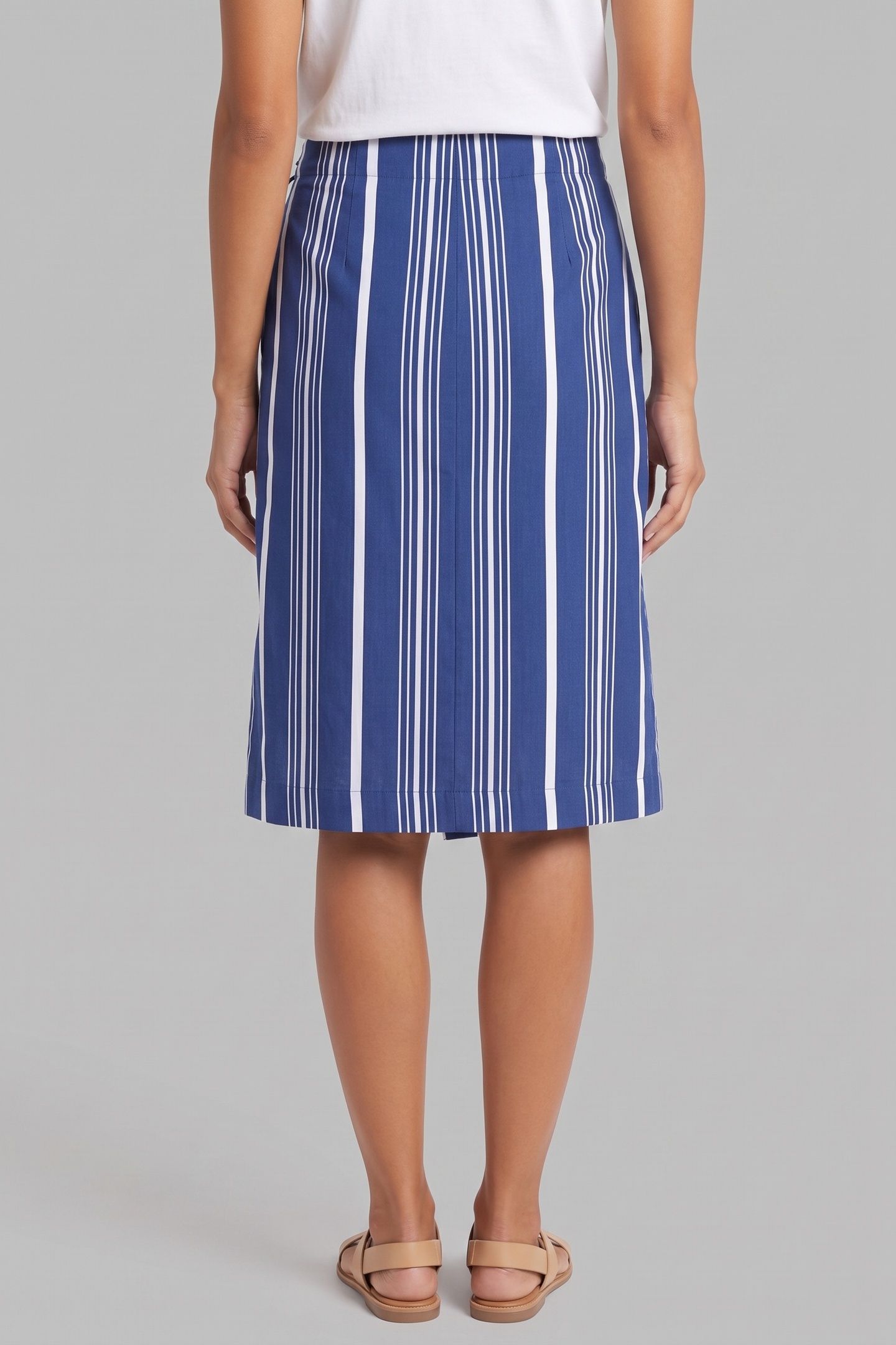 JOLANDA STRIPE WRAP BLUE 2